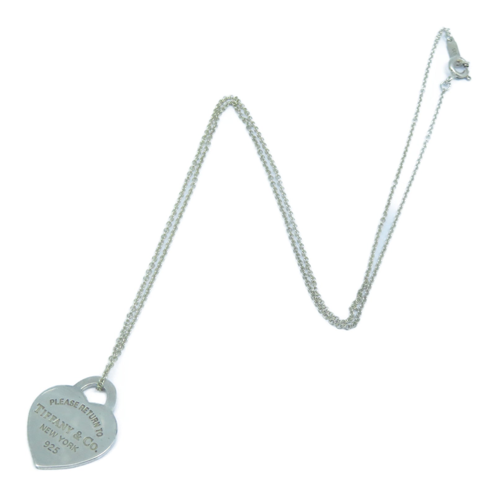 TIFFANY＆CO 925純銀Necklace項鍊銀色