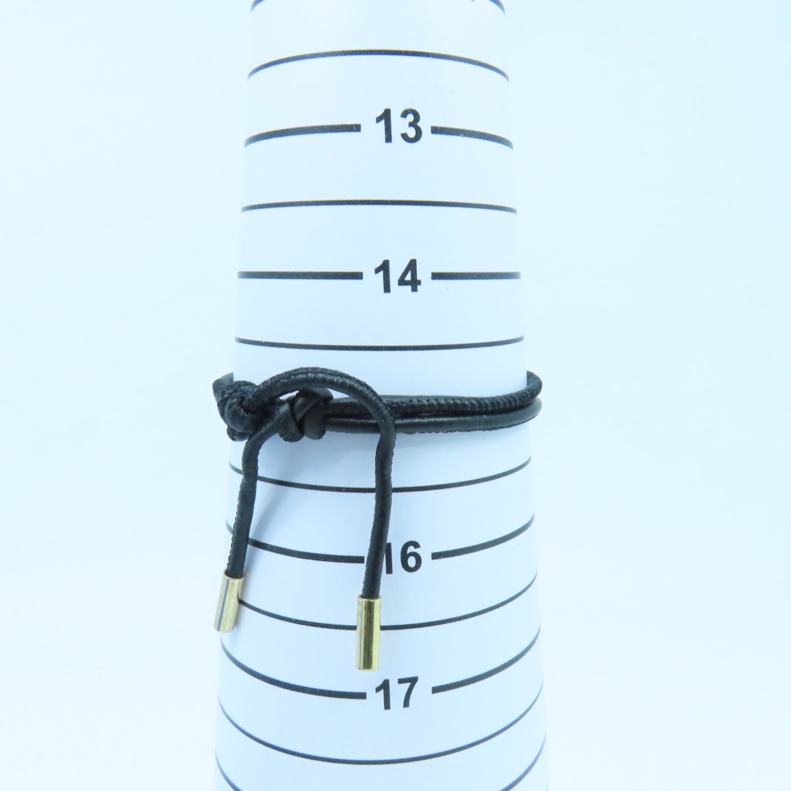 Dior 【激減優惠】牛皮皮革/925純銀Italic Bracelet手鏈黑色/金色