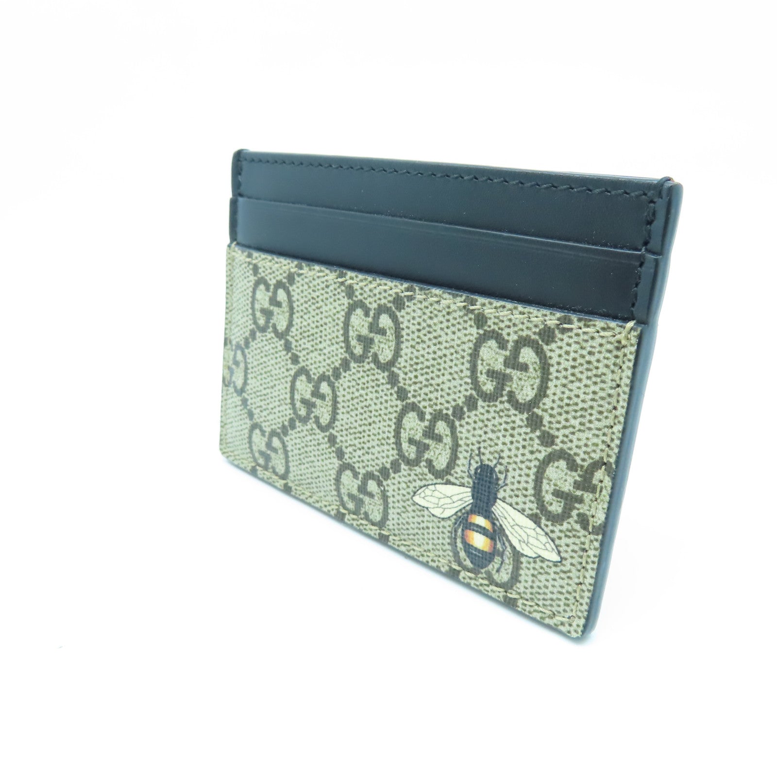 GUCCI 塗層帆布Card Case卡片盒黑色