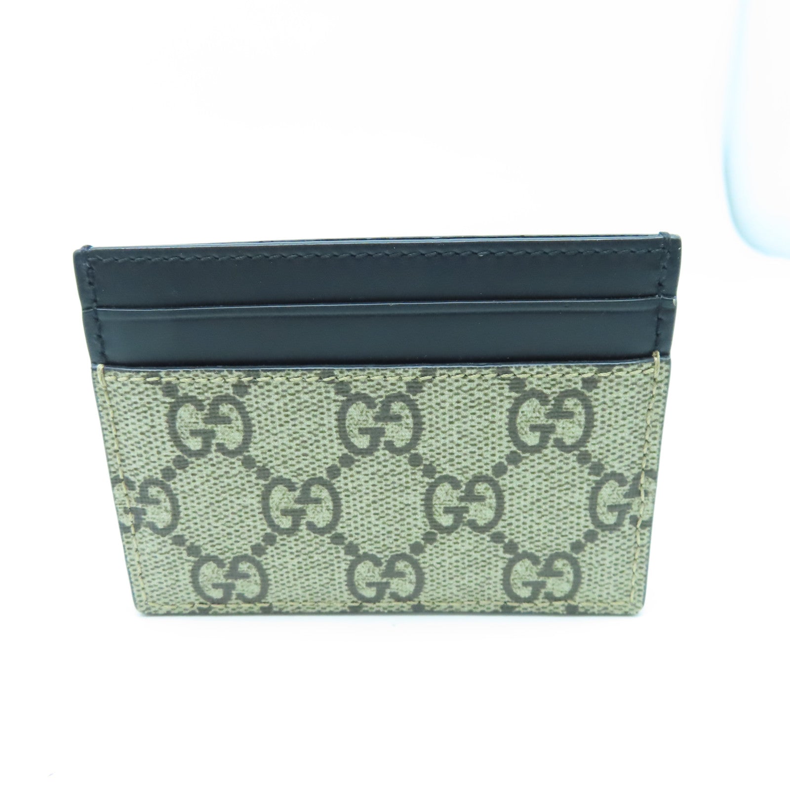 GUCCI 塗層帆布Card Case卡片盒黑色