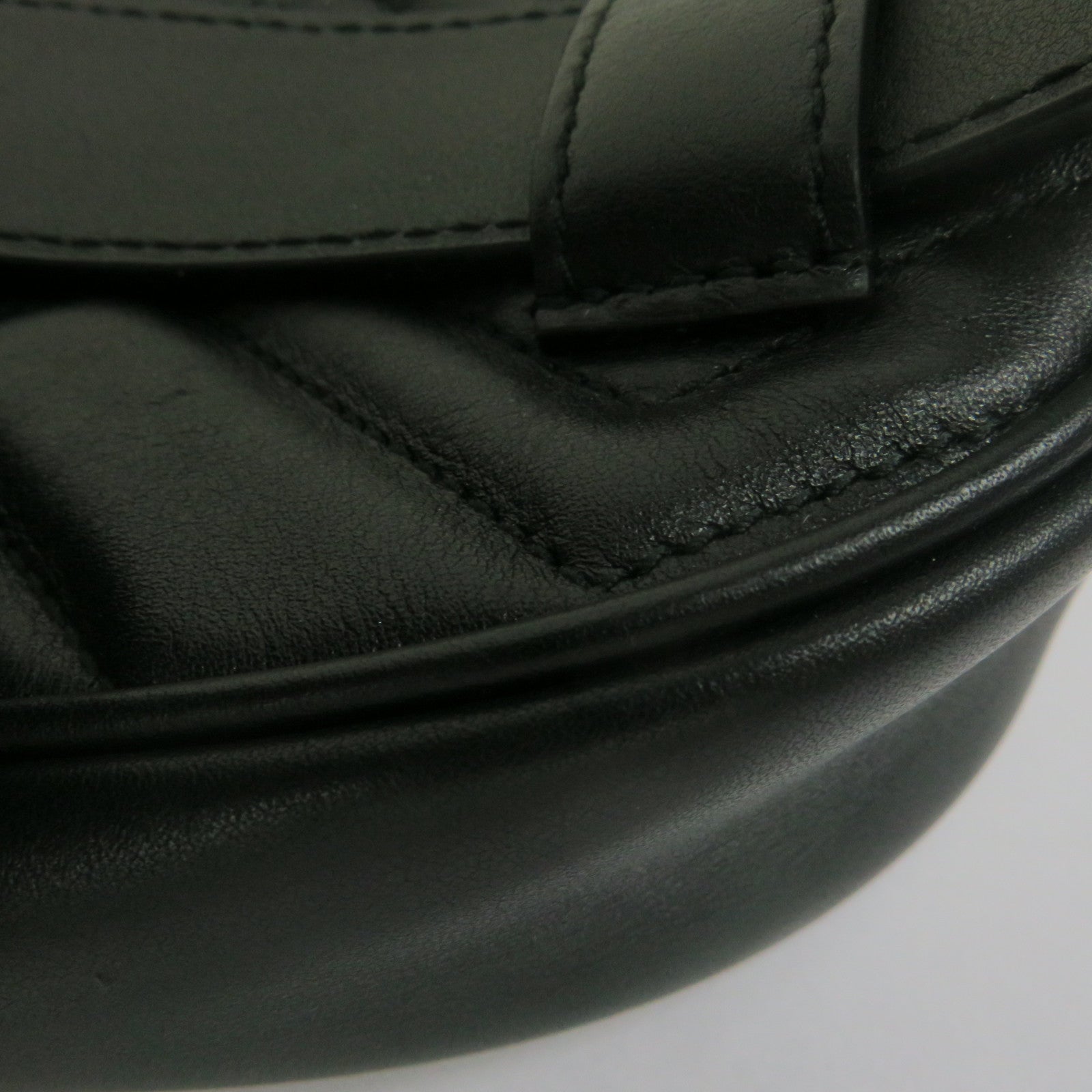 GUCCI 【激減優惠】牛皮皮革GG Marmont Belt Bag腰包黑色