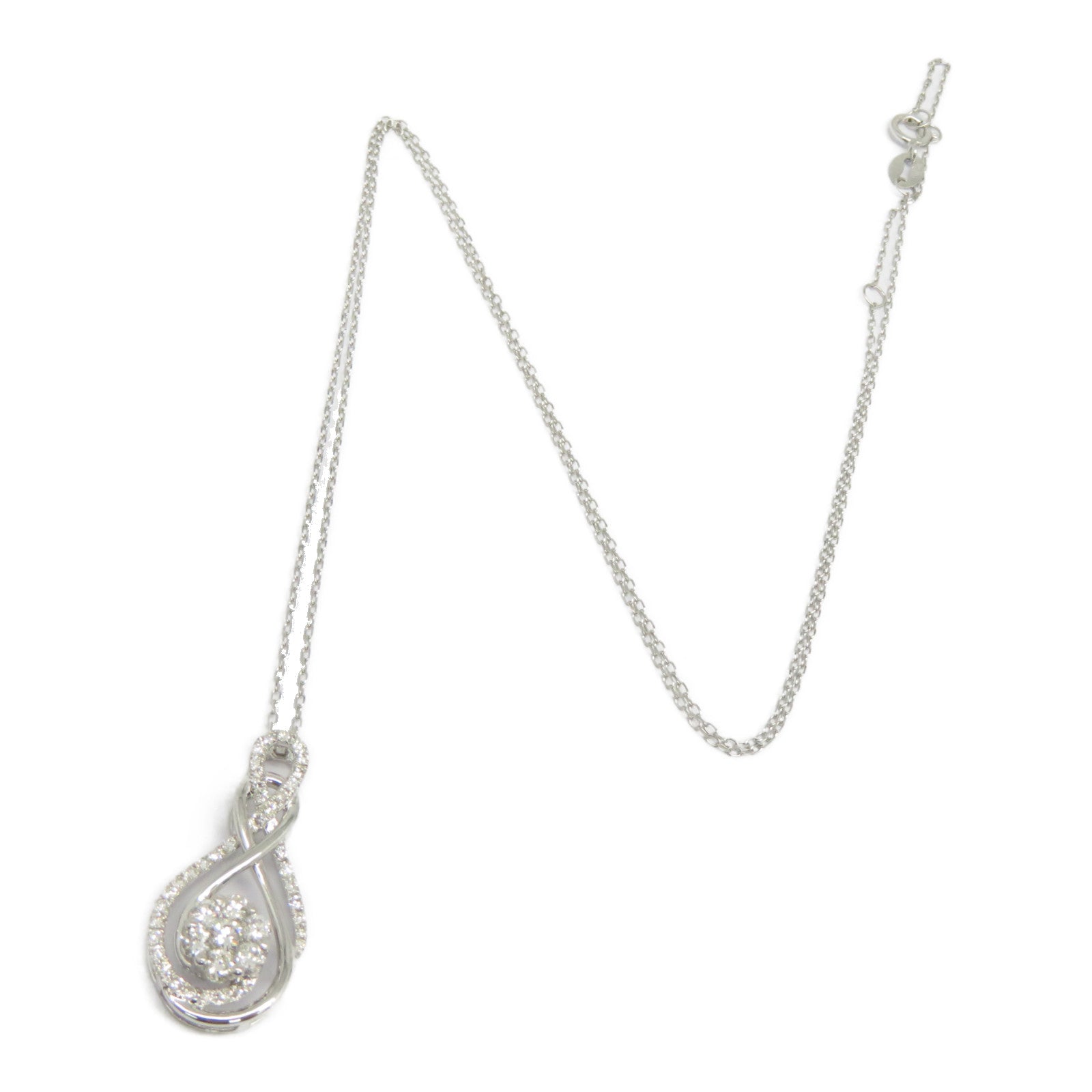 JEWELRY 18K白金Diamond Necklace 0.47ct鑽石項鍊
