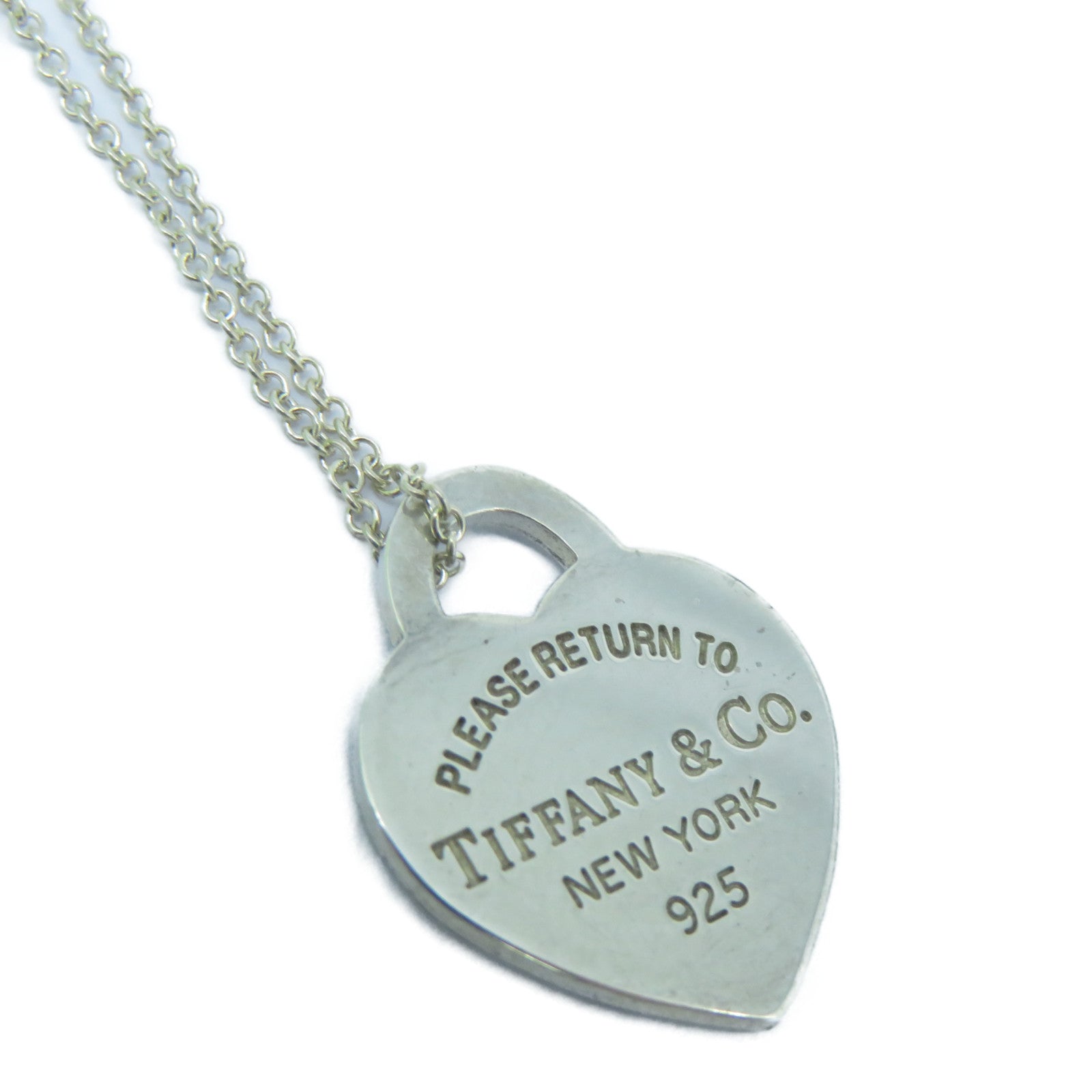 TIFFANY＆CO 925純銀Necklace項鍊銀色
