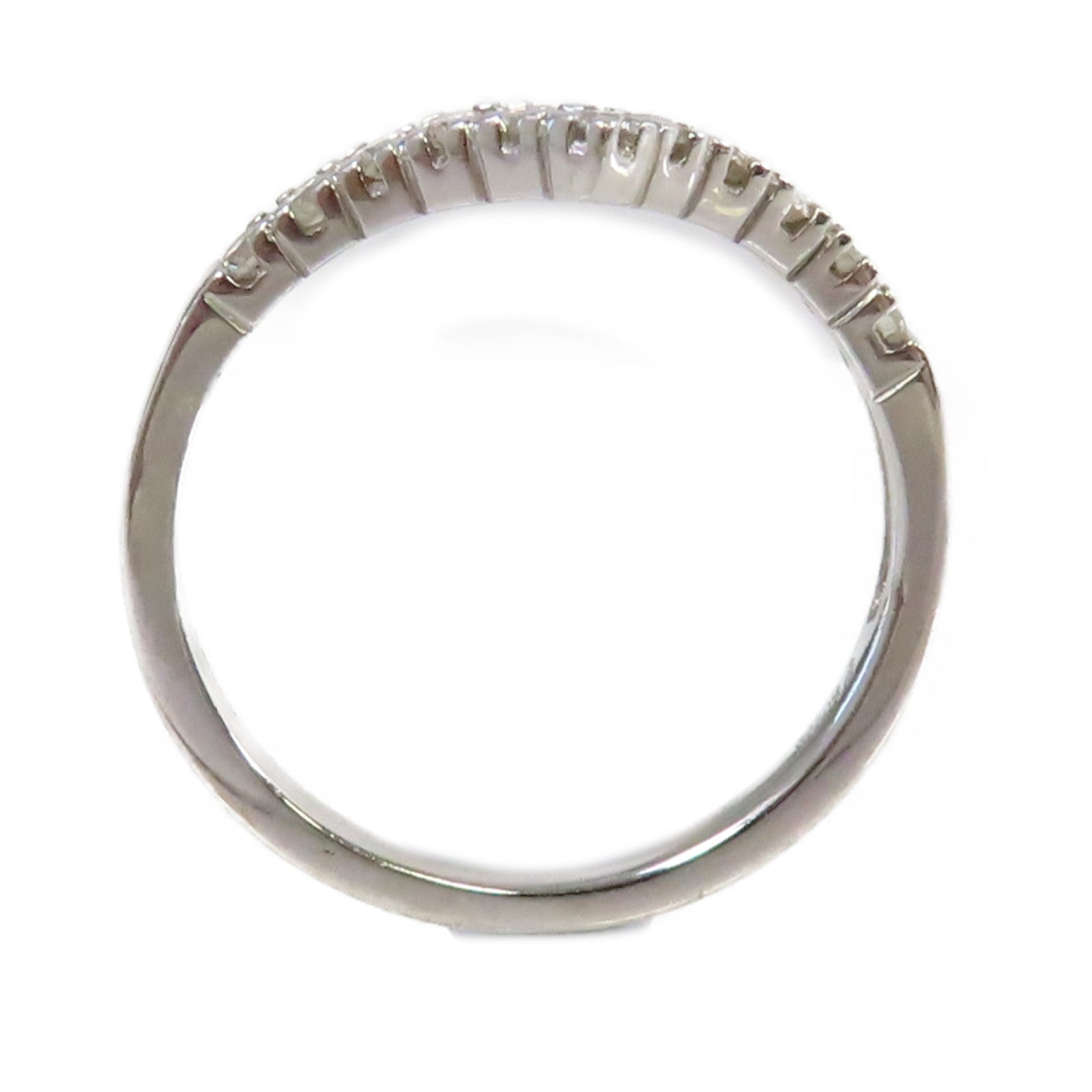 JEWELRY 18K白金/0.22ct鑽石Diamond Ring戒指US#5.75