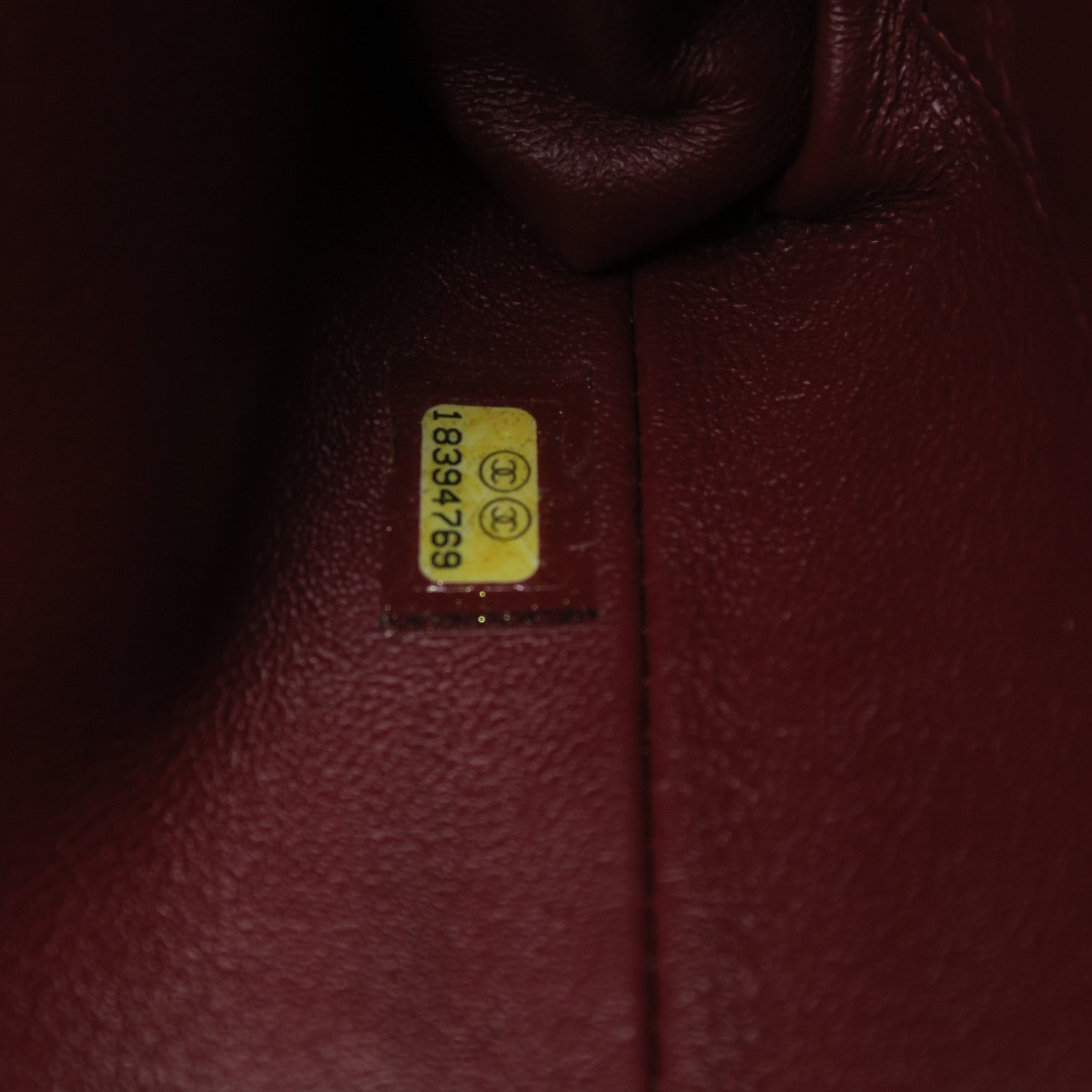 CHANEL 菱格Caviar皮革Clutch With Chain银扣链带肩背袋红色