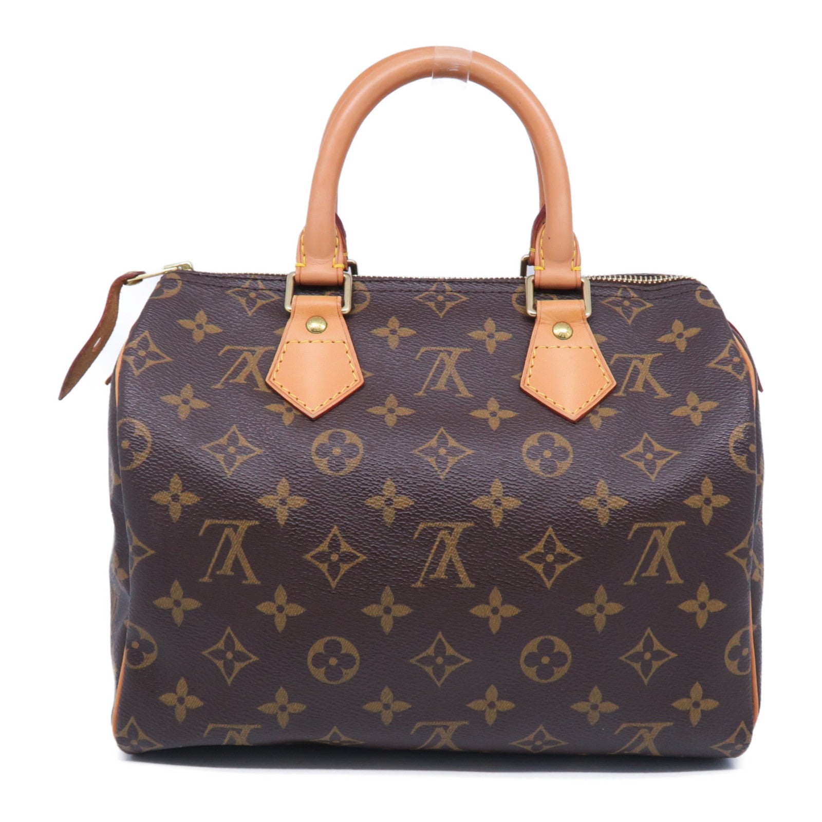 LOUIS VUITTON 【激減優惠】Monogram Speedy 25金扣手挽袋啡色