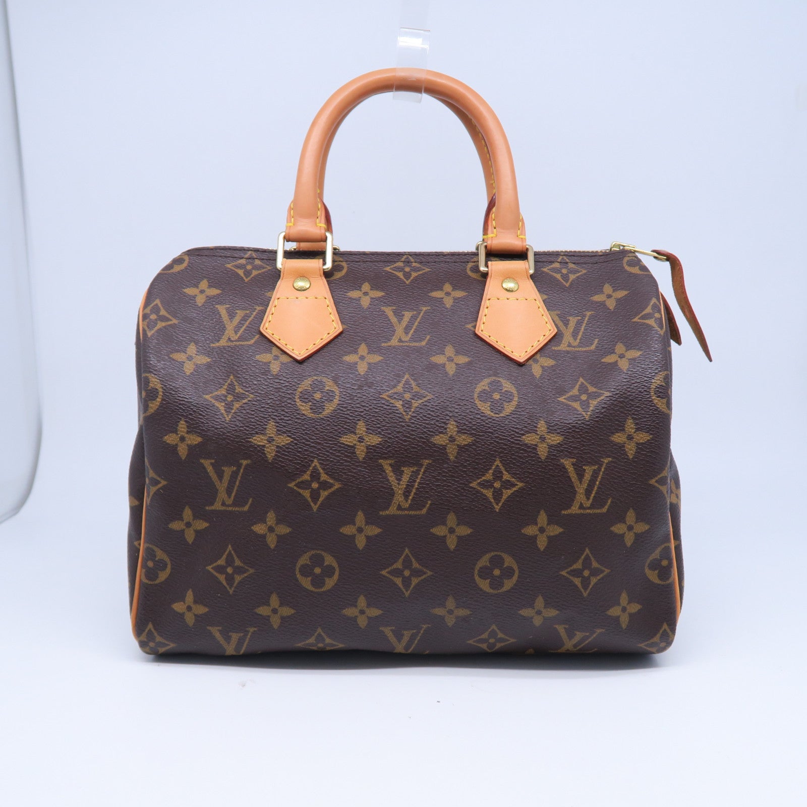 LOUIS VUITTON 【激減優惠】Monogram Speedy 25金扣手挽袋啡色