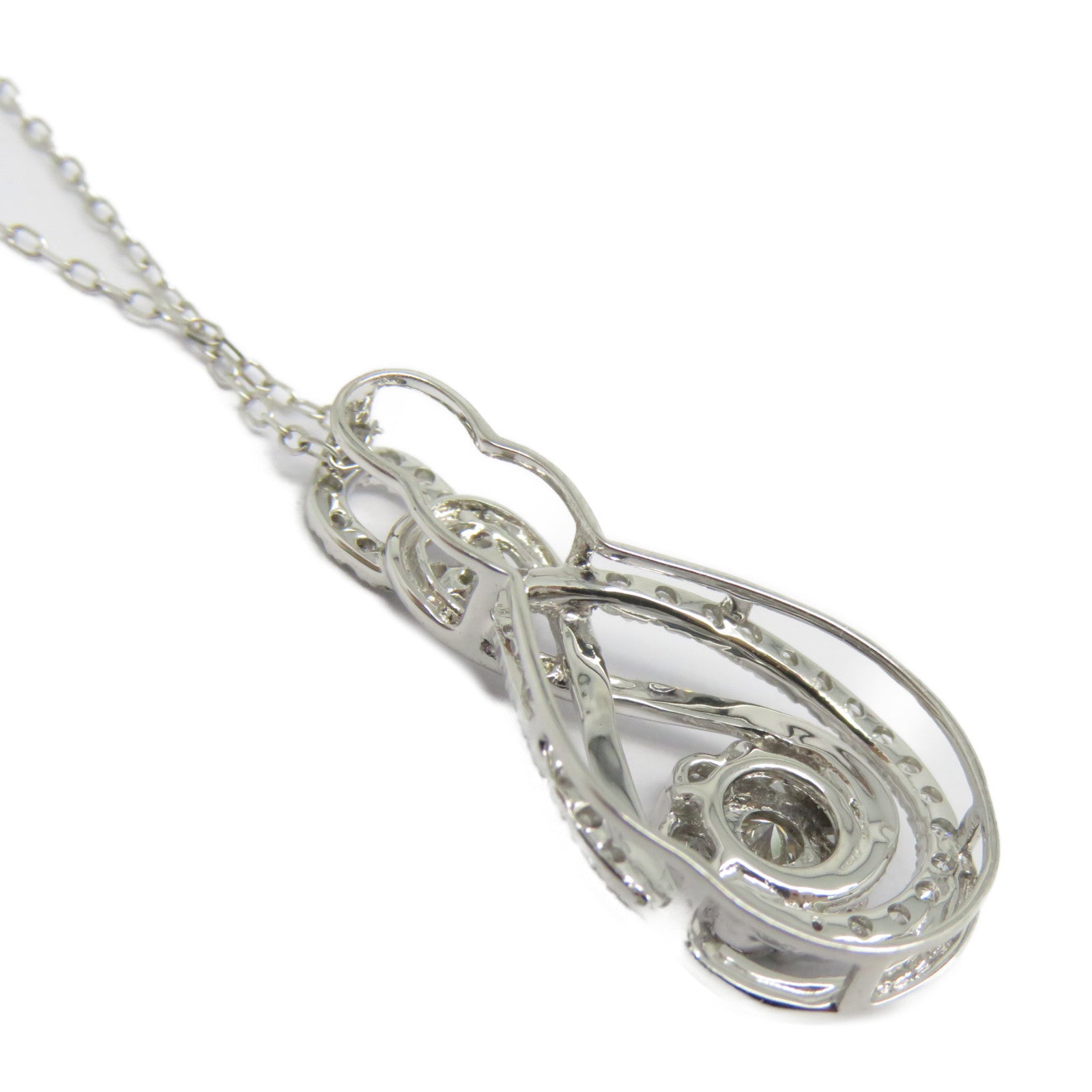 JEWELRY 18K白金Diamond Necklace 0.47ct鑽石項鍊
