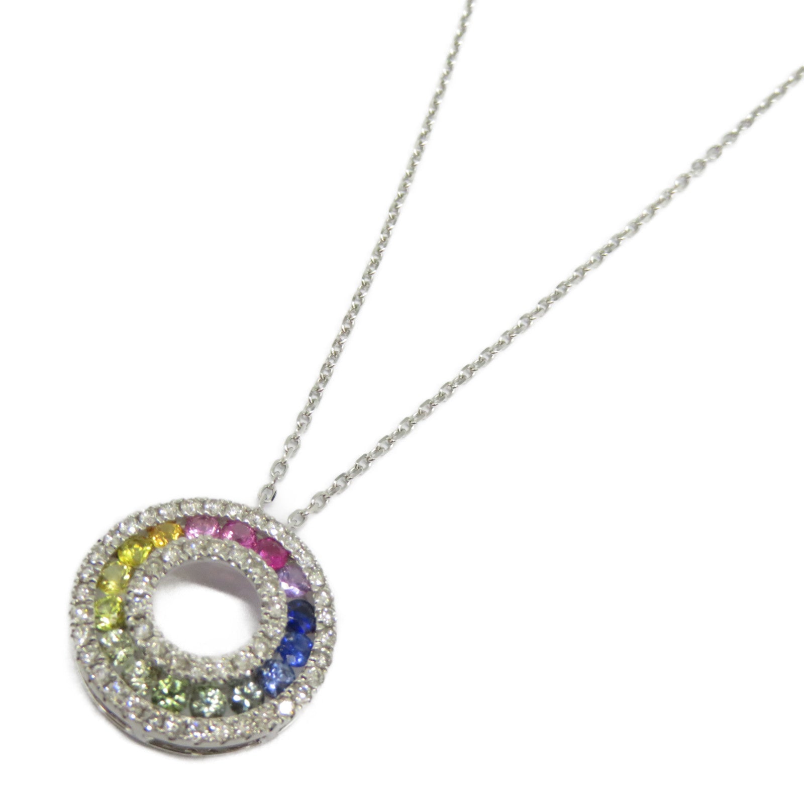 JEWELRY 18K白金Necklace 0.335ct鑽石項鍊