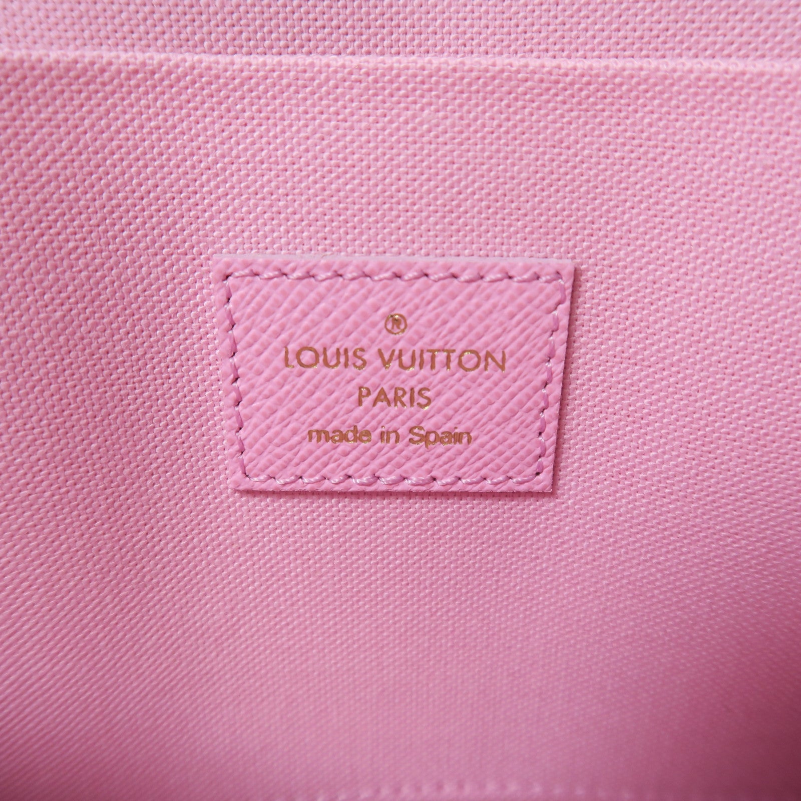 LOUIS VUITTON Monogram Felicie Pochette金扣鏈帶肩背袋彩色