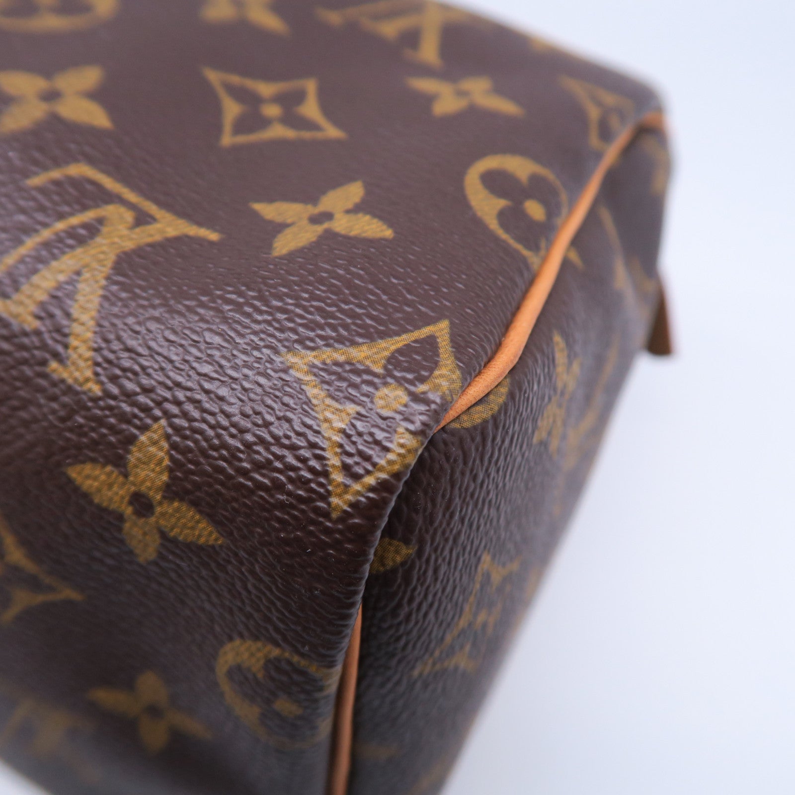LOUIS VUITTON 【激減優惠】Monogram Speedy 25金扣手挽袋啡色