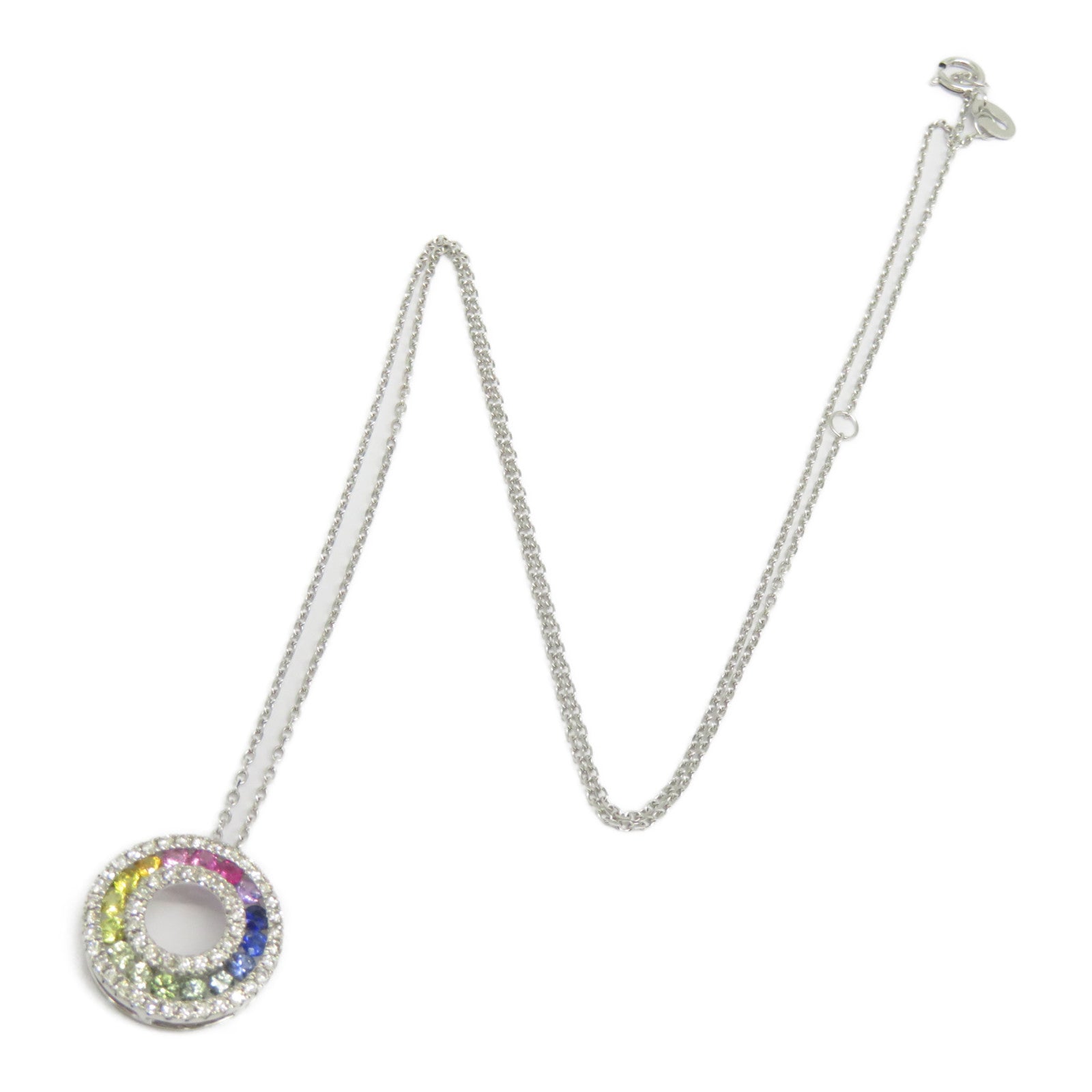 JEWELRY 18K白金Necklace 0.335ct鑽石項鍊