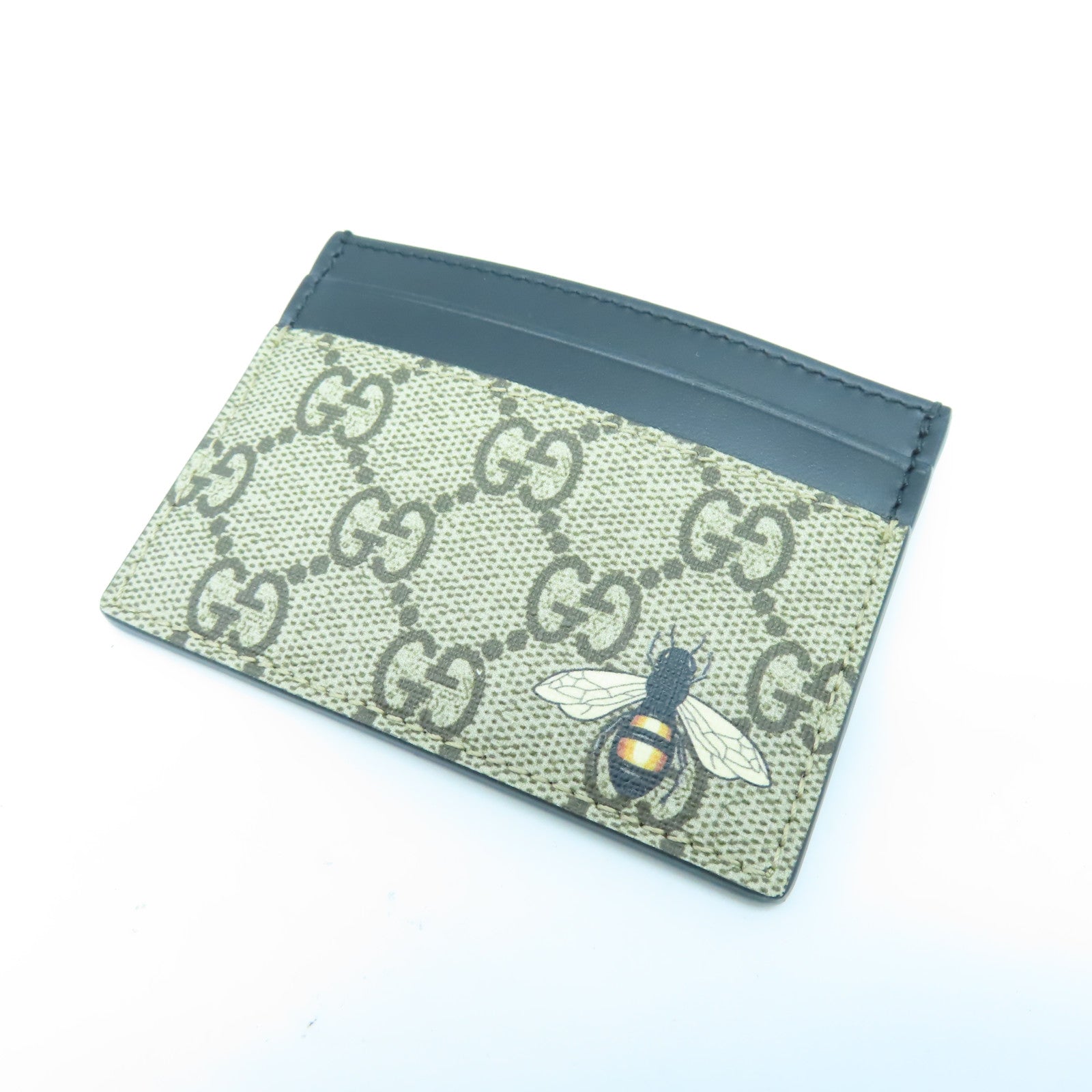 GUCCI 塗層帆布Card Case卡片盒黑色