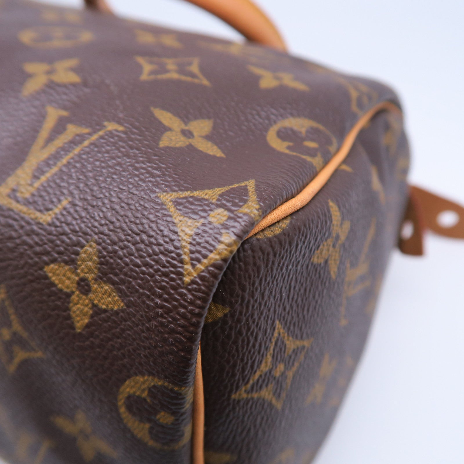LOUIS VUITTON 【激減優惠】Monogram Speedy 25金扣手挽袋啡色