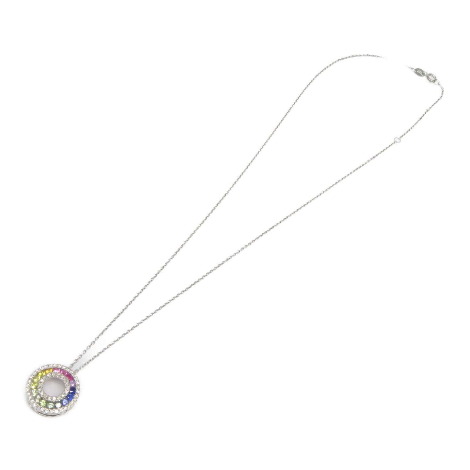 JEWELRY 18K白金Necklace 0.335ct鑽石項鍊
