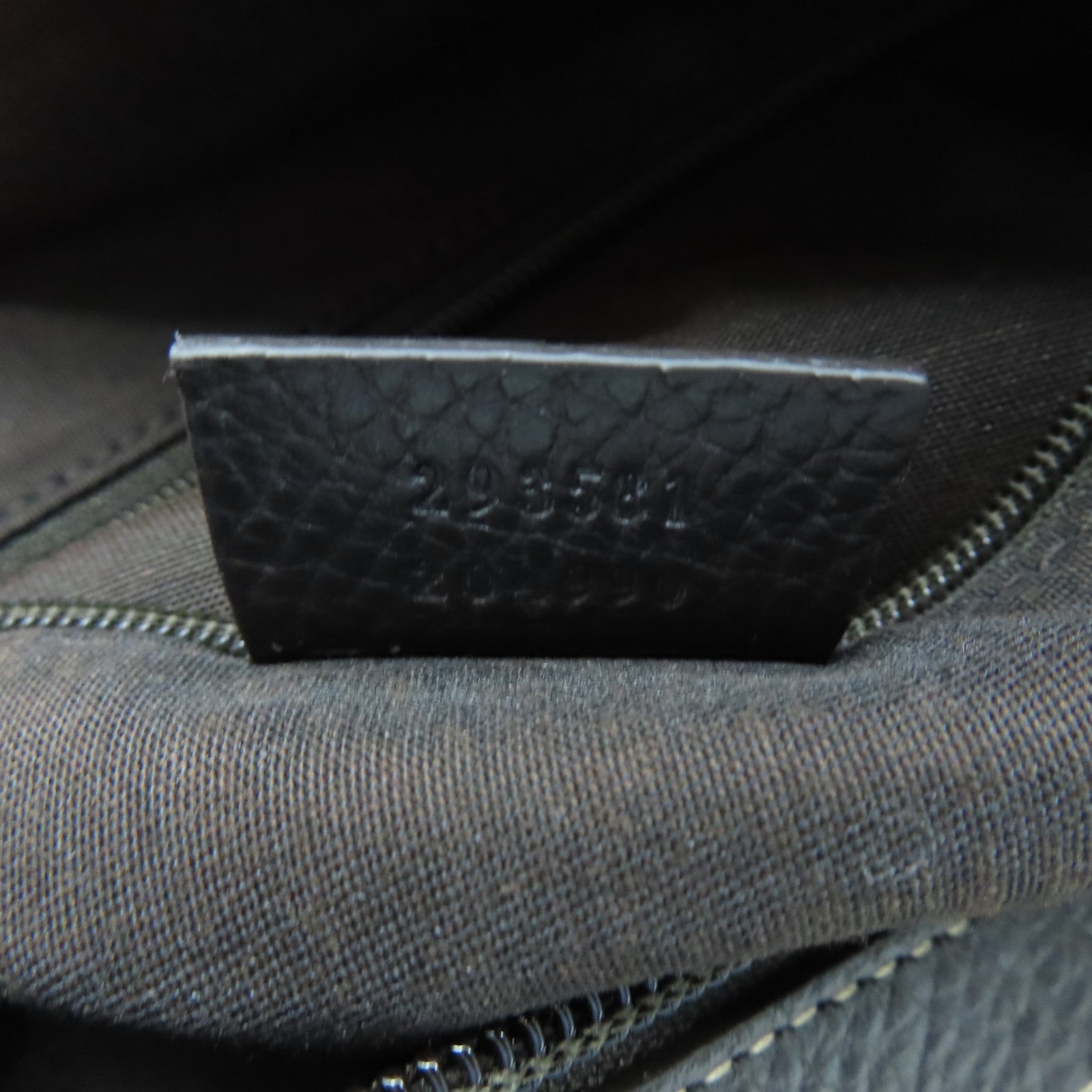 GUCCI 塗層帆布Tote Bag金扣手挽袋棕色