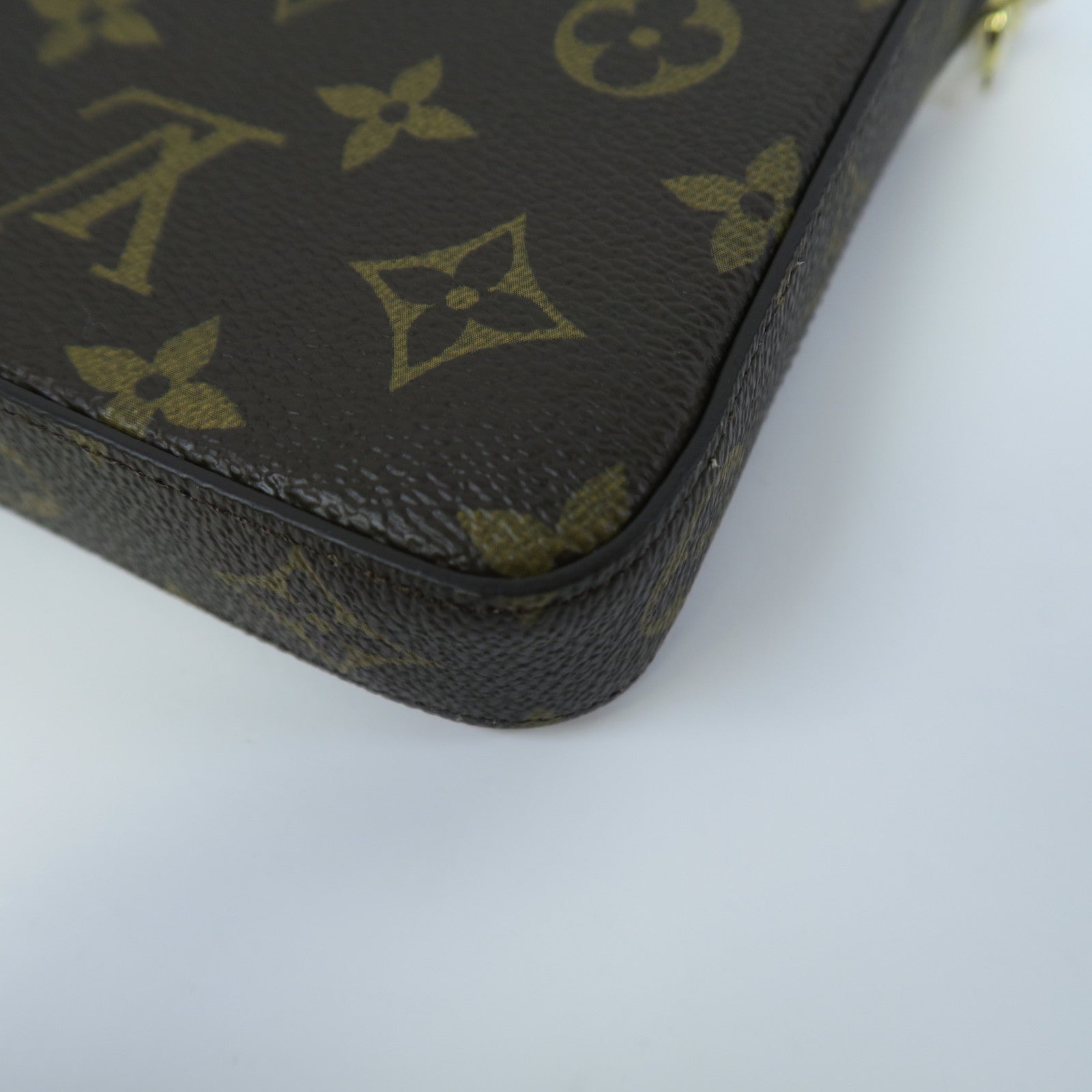 LOUIS VUITTON Monogram Felicie Pochette金扣鏈帶肩背袋彩色