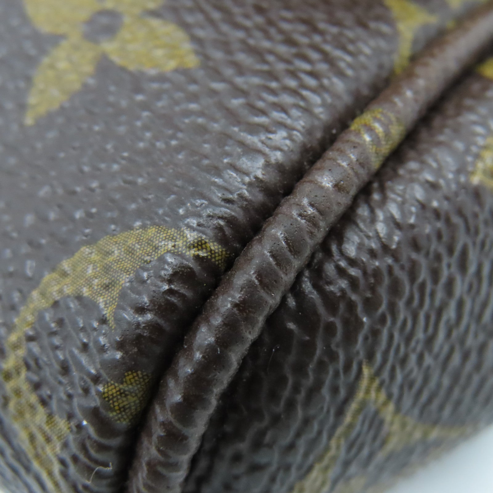 LOUIS VUITTON Monogram Favorite MM 2Way Shoulder Bag金扣鏈帶肩背袋啡色