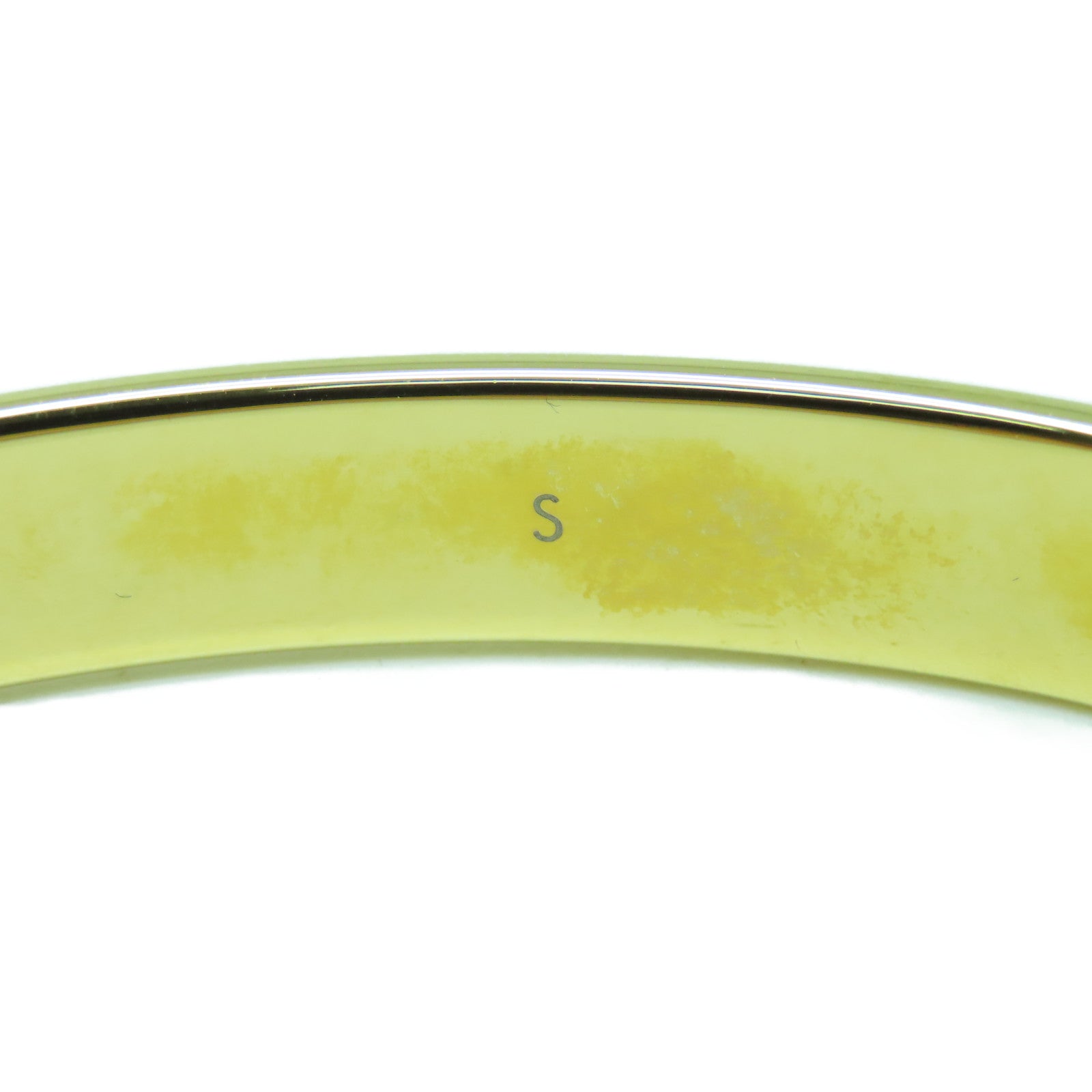 LOUIS VUITTON Brass Nanogram Bracelet手鐲金色