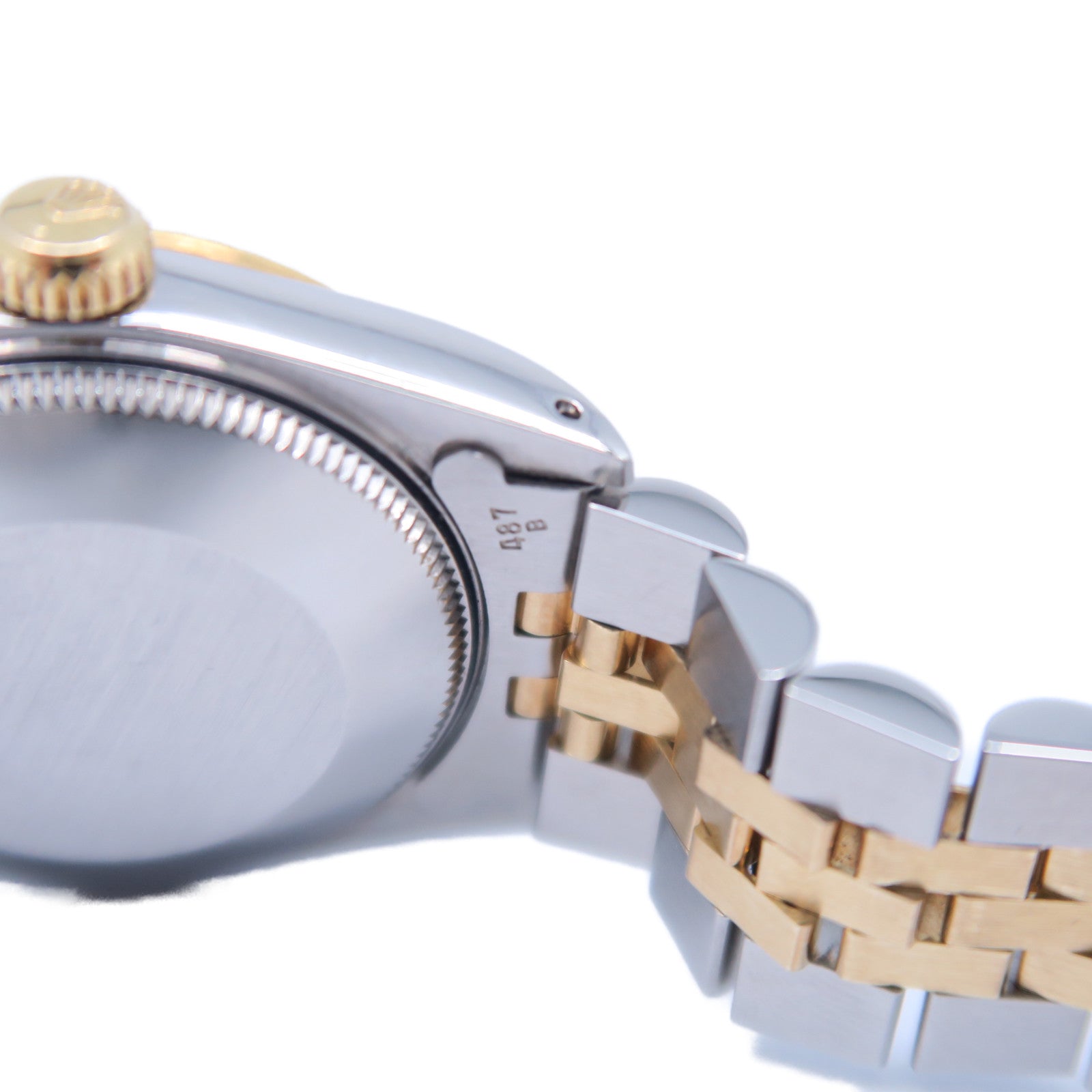 ROLEX 18K黃金/不鏽鋼Datejust 31手錶自動機芯金色