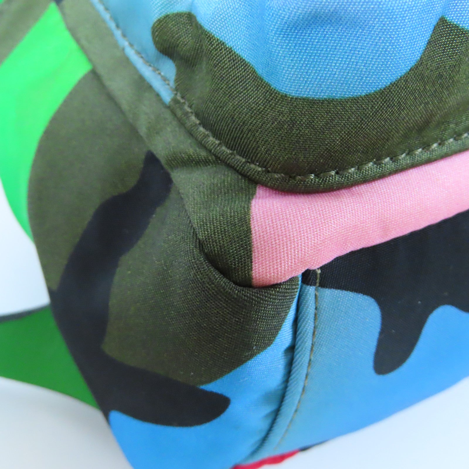 Valentino 帆布Rucksack金扣背包綠色