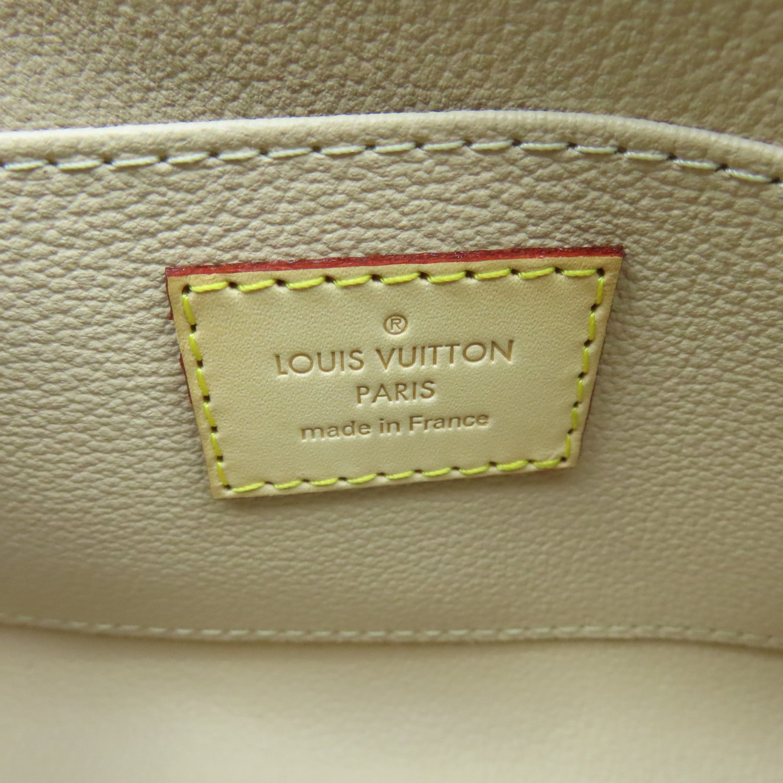 LOUIS VUITTON Monogram Cosmetic Pouch金扣手拿包棕色