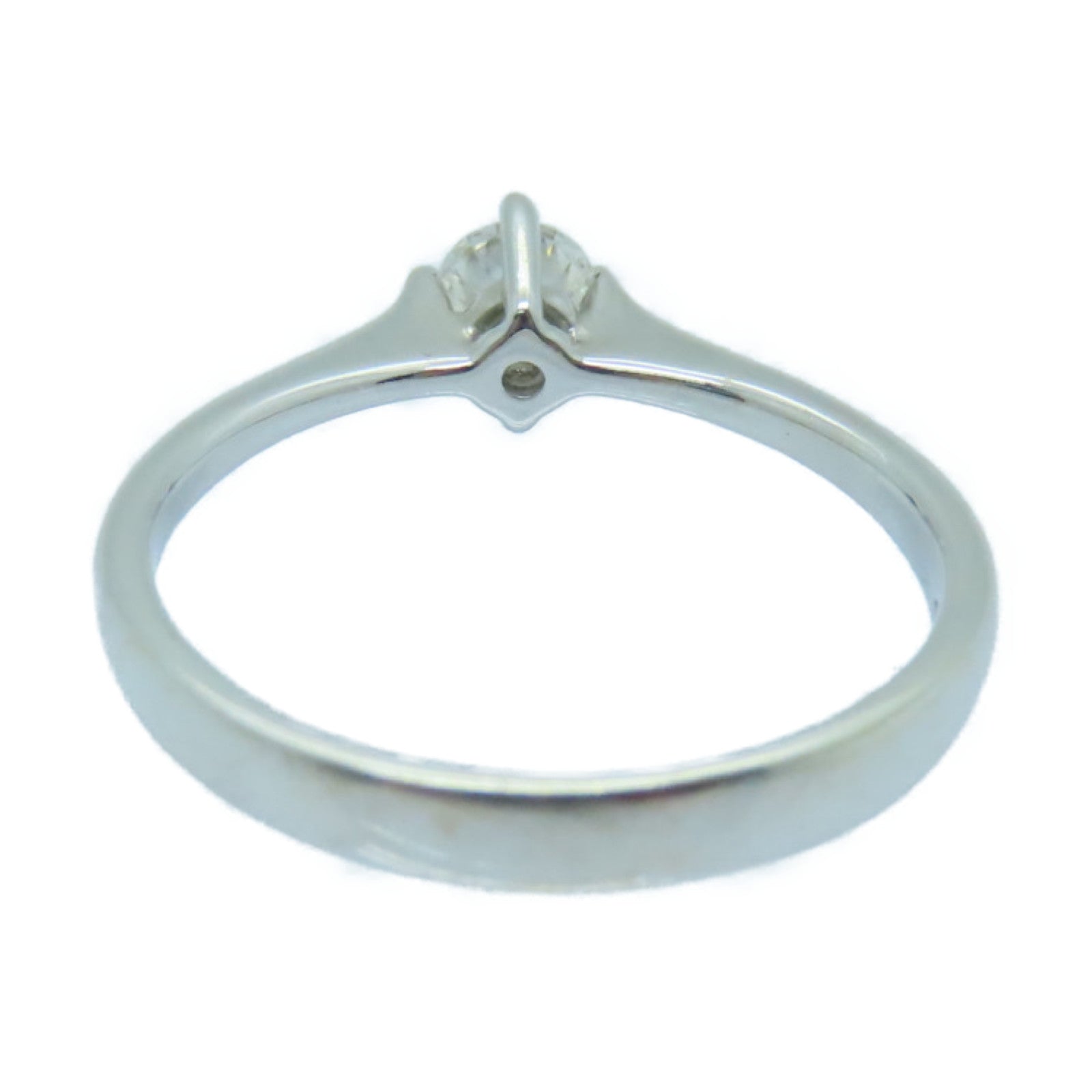 JEWELRY 【激減優惠】18K白金Diamond Ring 0.14ct鑽石戒指US#4銀色