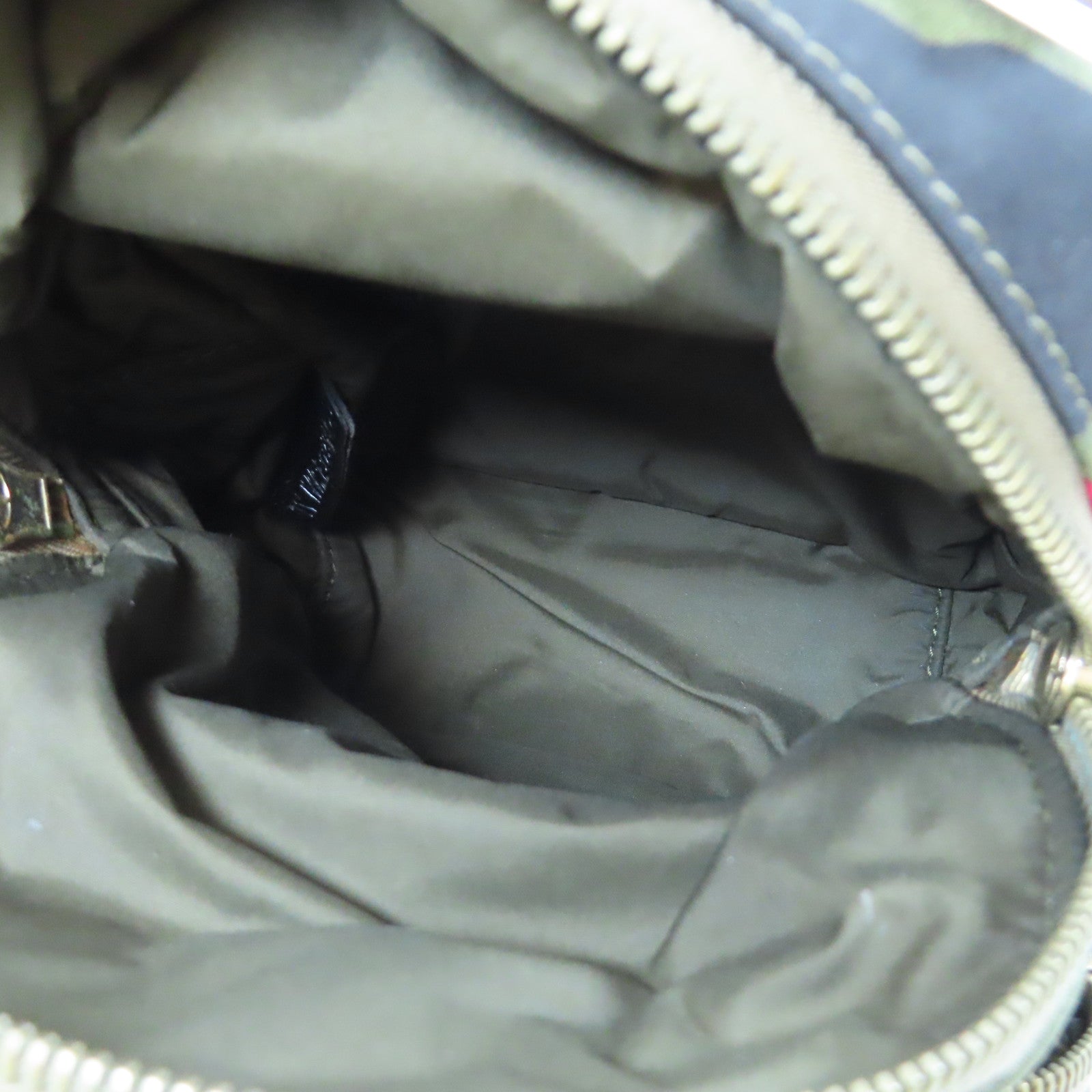 Valentino 帆布Rucksack金扣背包綠色