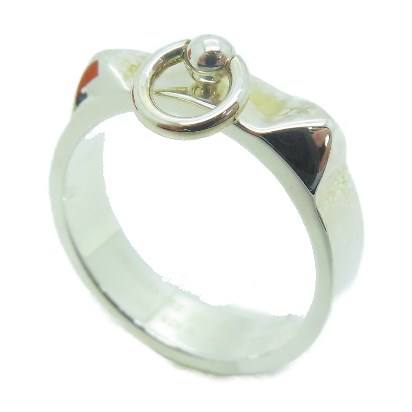HERMES 925纯银Collier De Chien戒指US#7