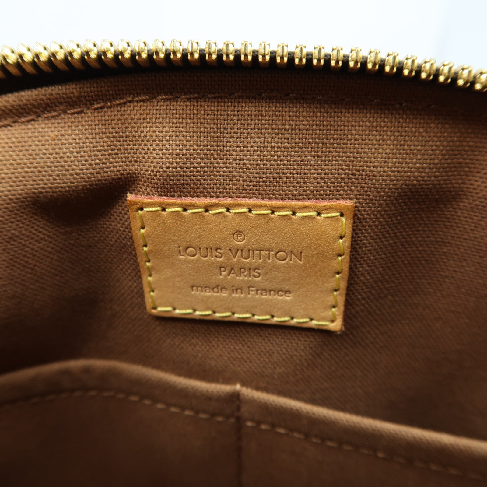 LOUIS VUITTON Monogram Tivoli PM金扣手挽袋啡色