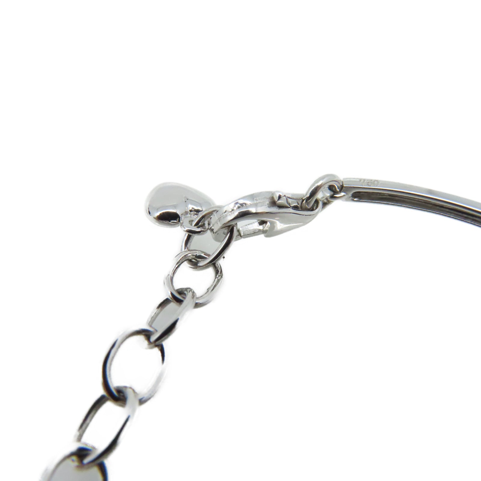 JEWELRY 18K白金Emerald Diamond Bracelet 0.90ct鑽石/0.43ct綠寶石手鏈