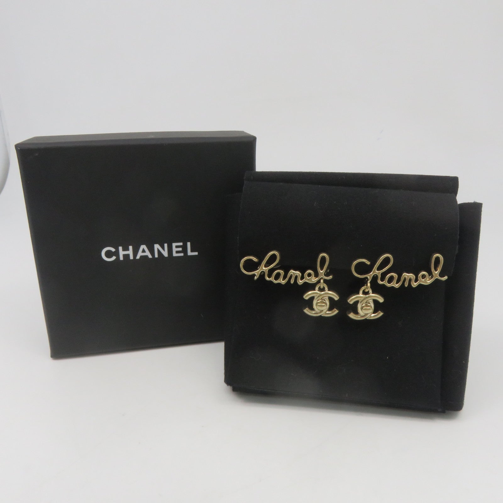 CHANEL 【激減優惠】 金屬Earrings耳環銀色