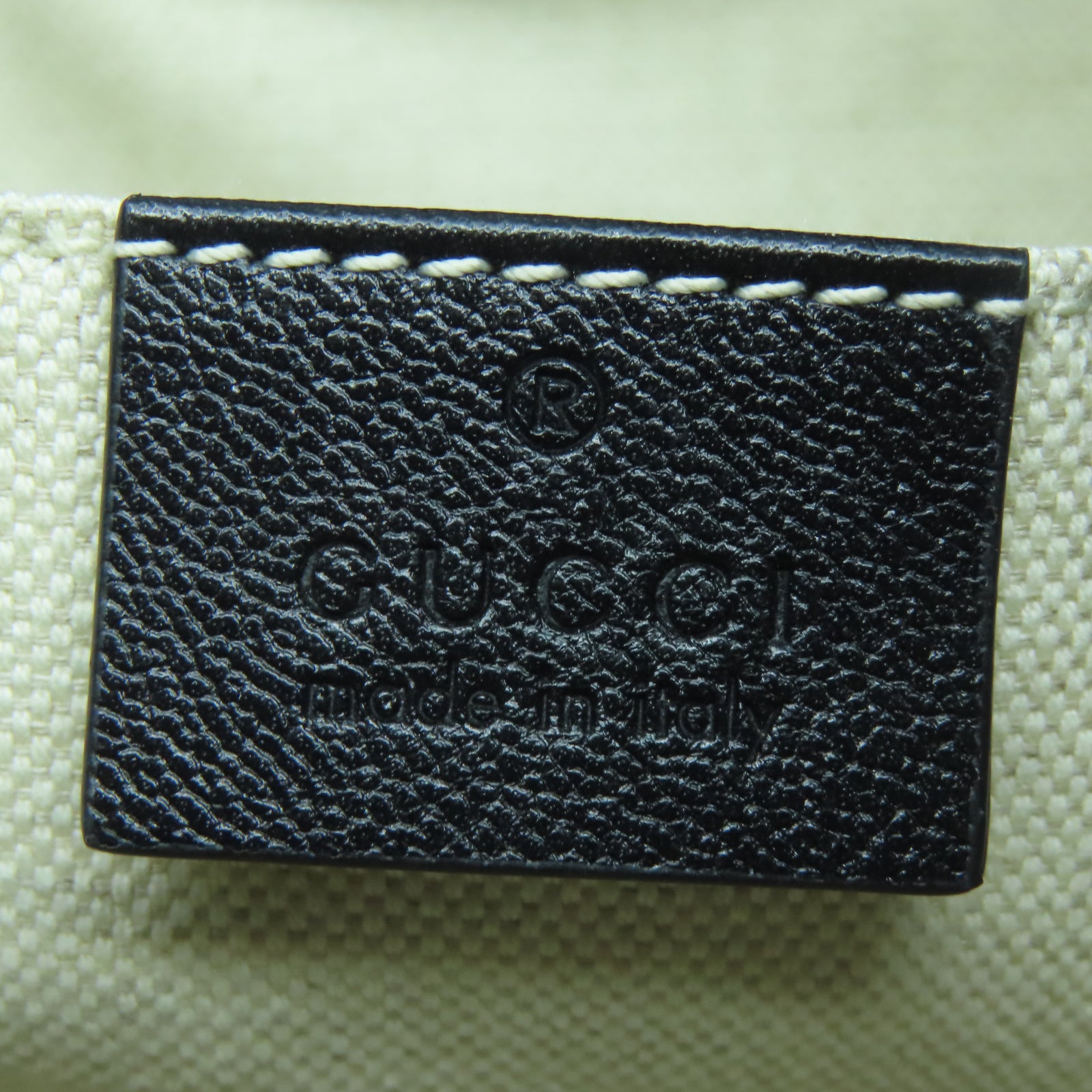 GUCCI 牛皮皮革Shoulder Tote金扣鏈帶手挽肩背兩用袋黑色