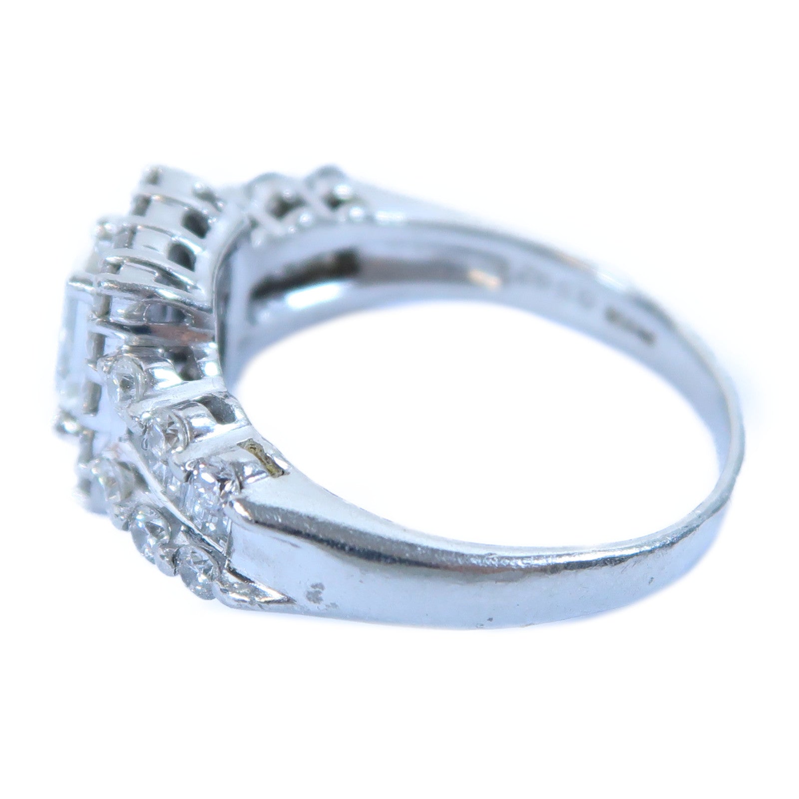 JEWELRY PT950鉑金Diamond Ring 0.562ct/1.00ct鑽石戒指US#8.25