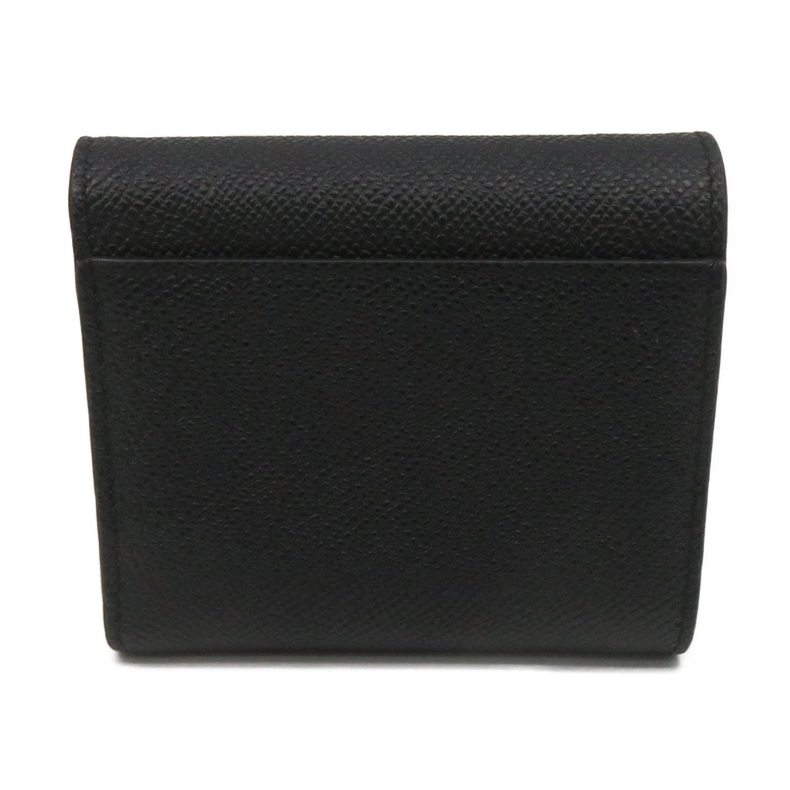 Dior cowhide leather Short Wallet short wallet black