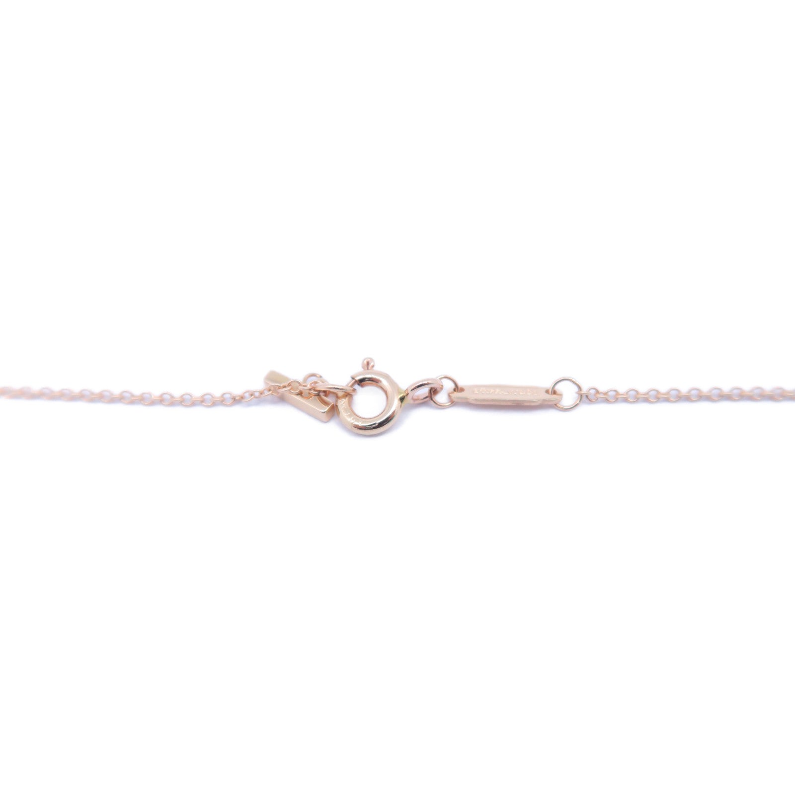 TIFFANY＆CO 18K黃金Smile Necklace項鍊金色