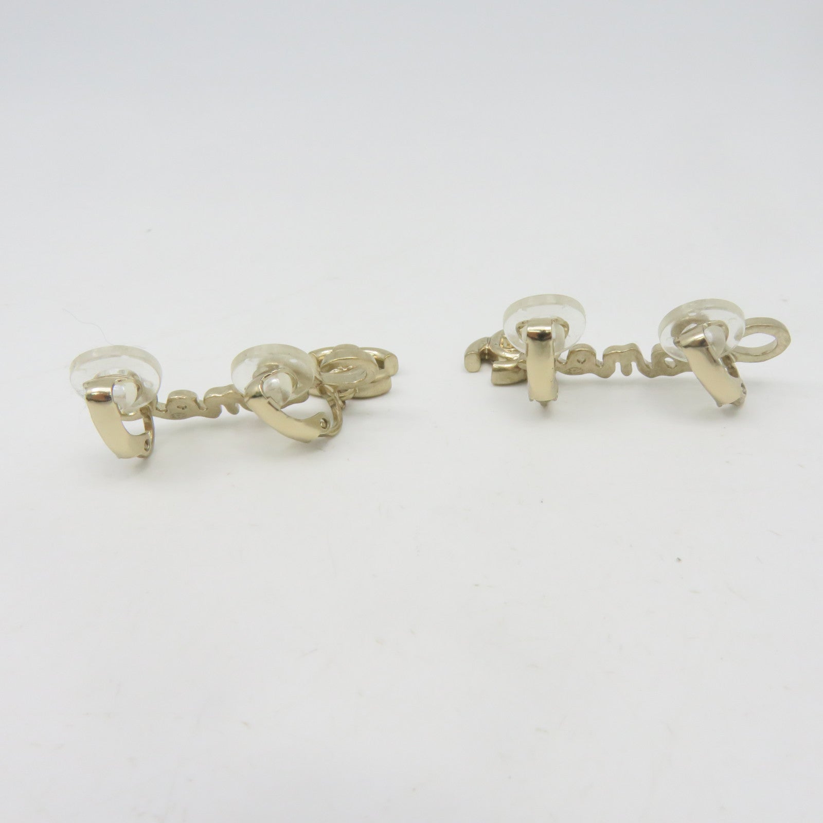 CHANEL 【激減優惠】 金屬Earrings耳環銀色