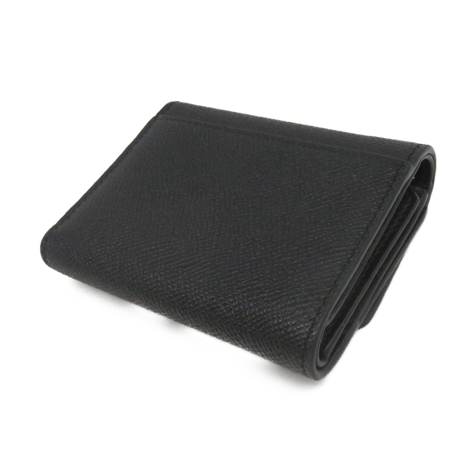 Dior cowhide leather Short Wallet short wallet black