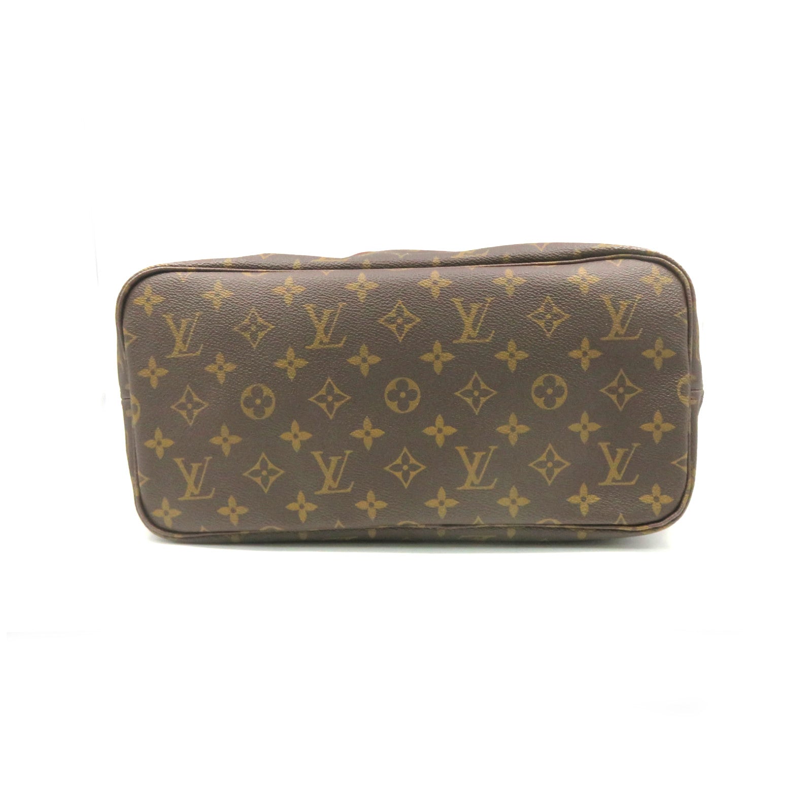 LOUIS VUITTON Monogram Neverfull MM Tote Bag肩背袋啡色