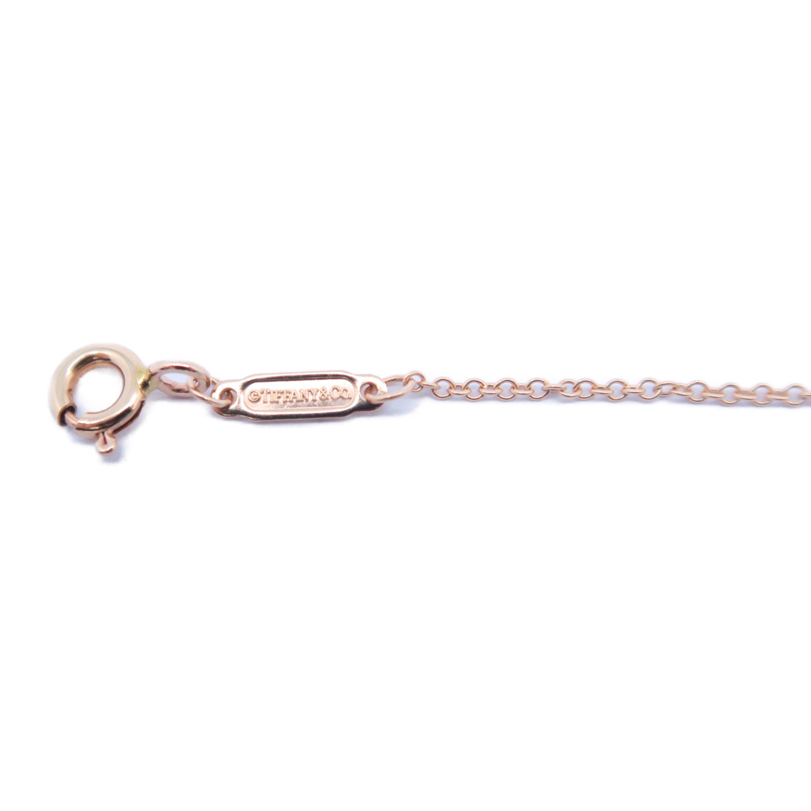 TIFFANY＆CO 18K黃金Smile Necklace項鍊金色