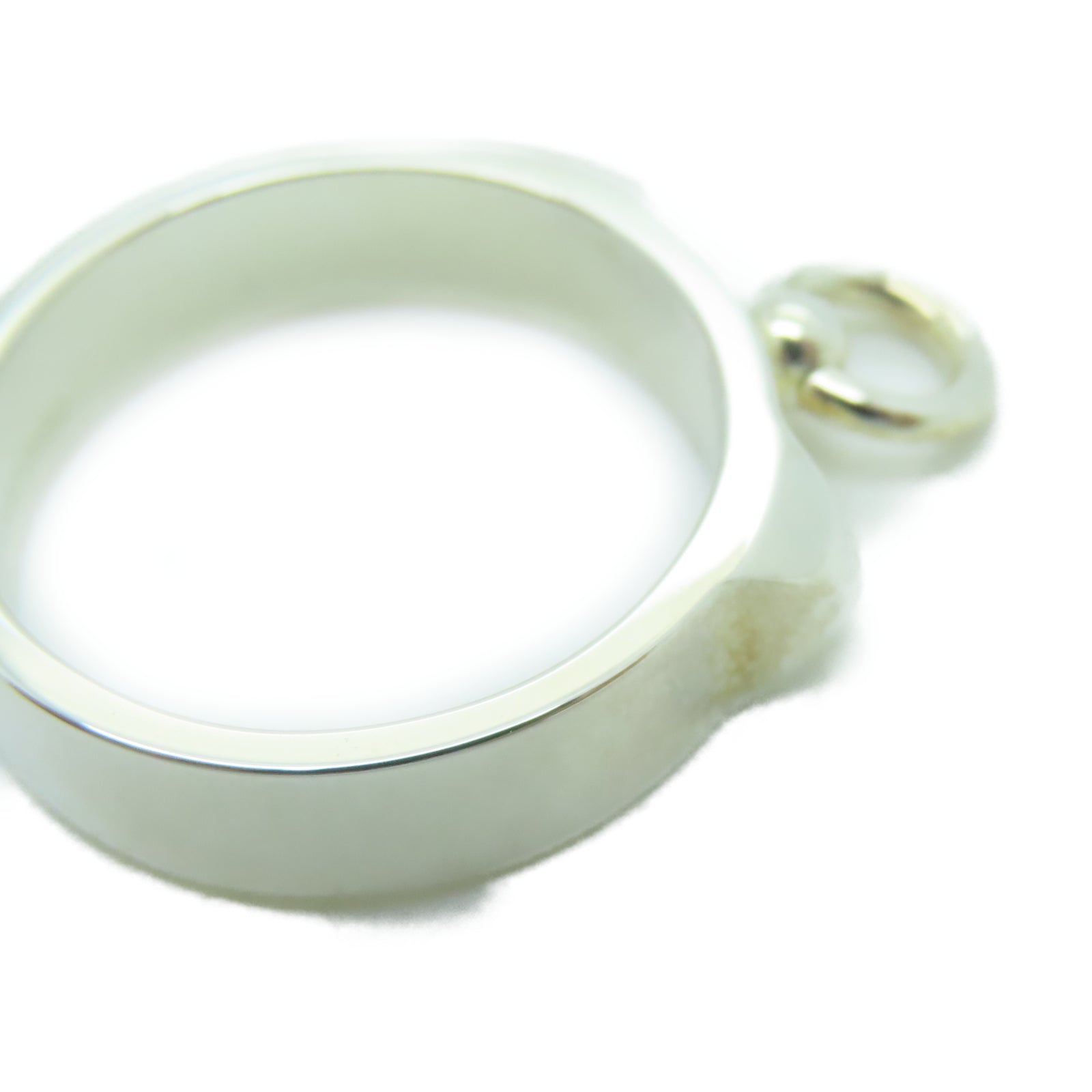 HERMES 925纯银Collier De Chien戒指US#7