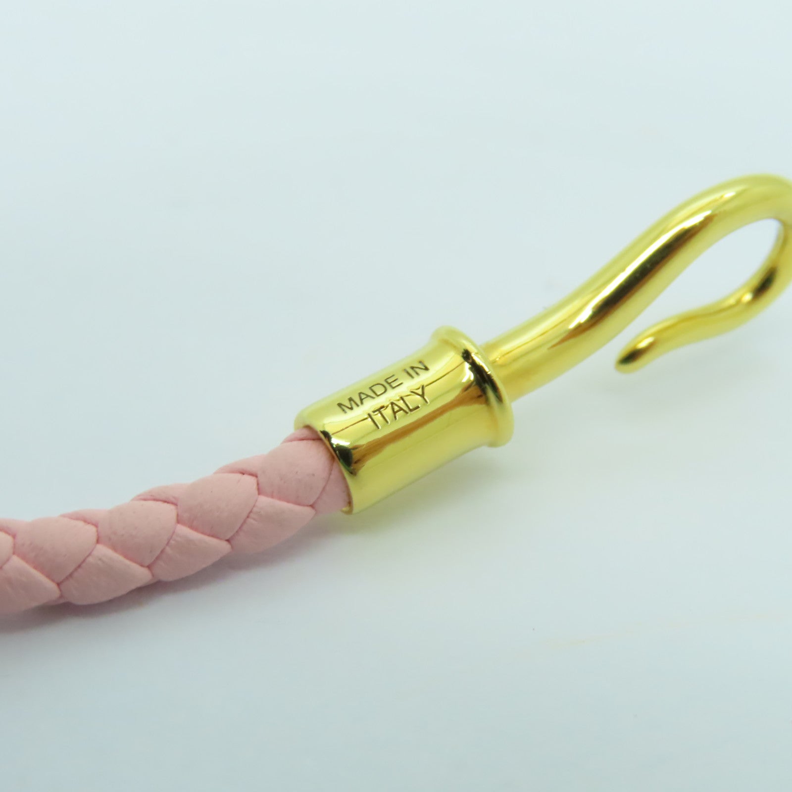 HERMES 【激減優惠】Swift皮革Jumbo Bracelet金扣手鐲粉紅色