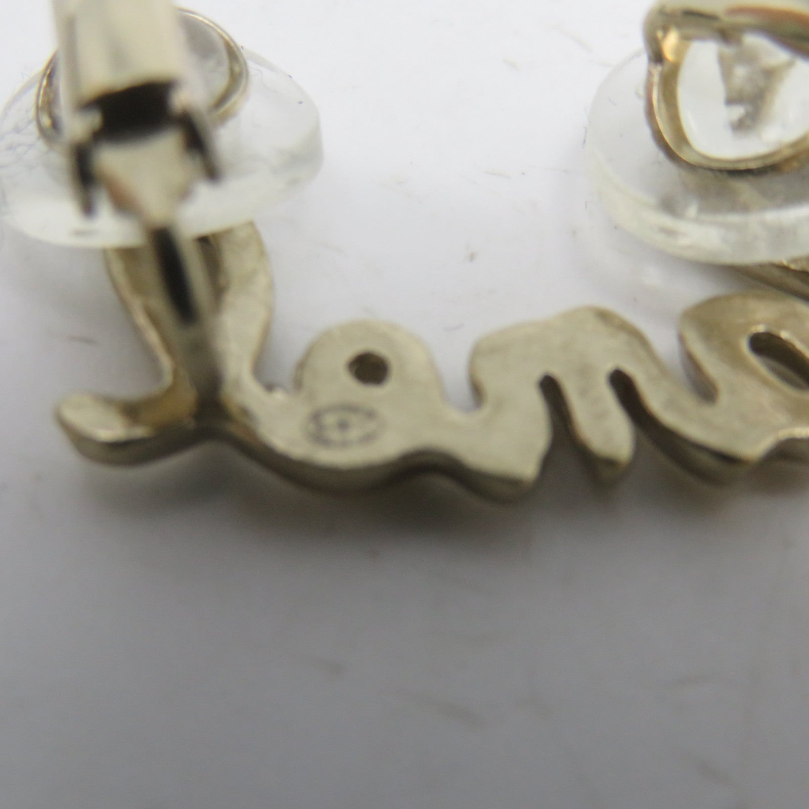 CHANEL 【激減優惠】 金屬Earrings耳環銀色