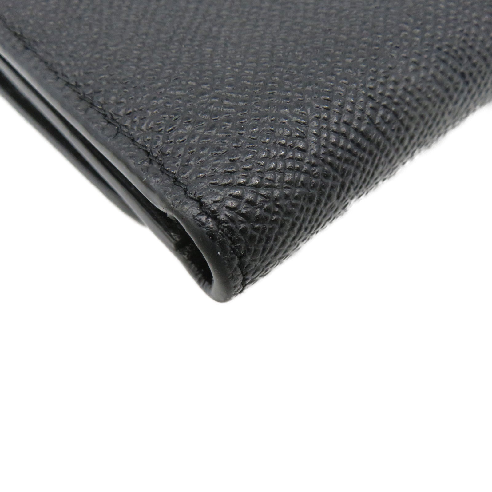 Dior cowhide leather Short Wallet short wallet black