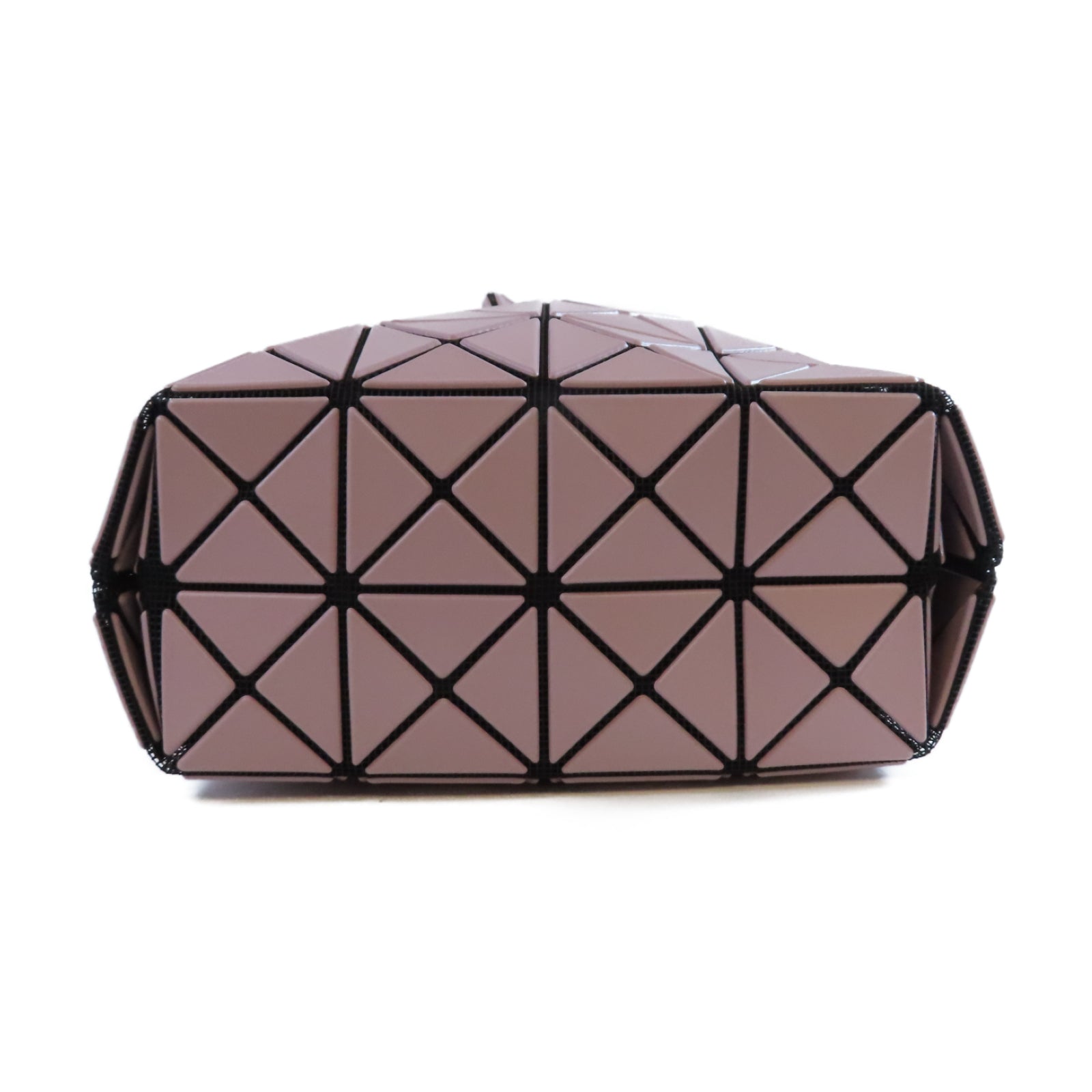 ISSEY MIYAKE PVC Shoulder Bag銀扣肩背袋粉紅色