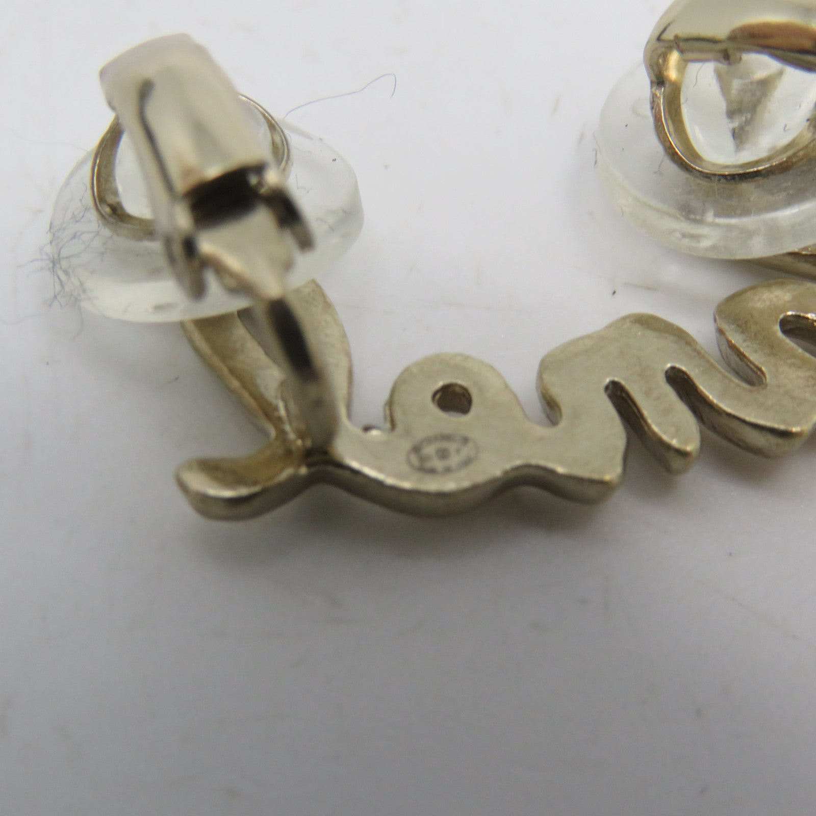 CHANEL 【激減優惠】 金屬Earrings耳環銀色