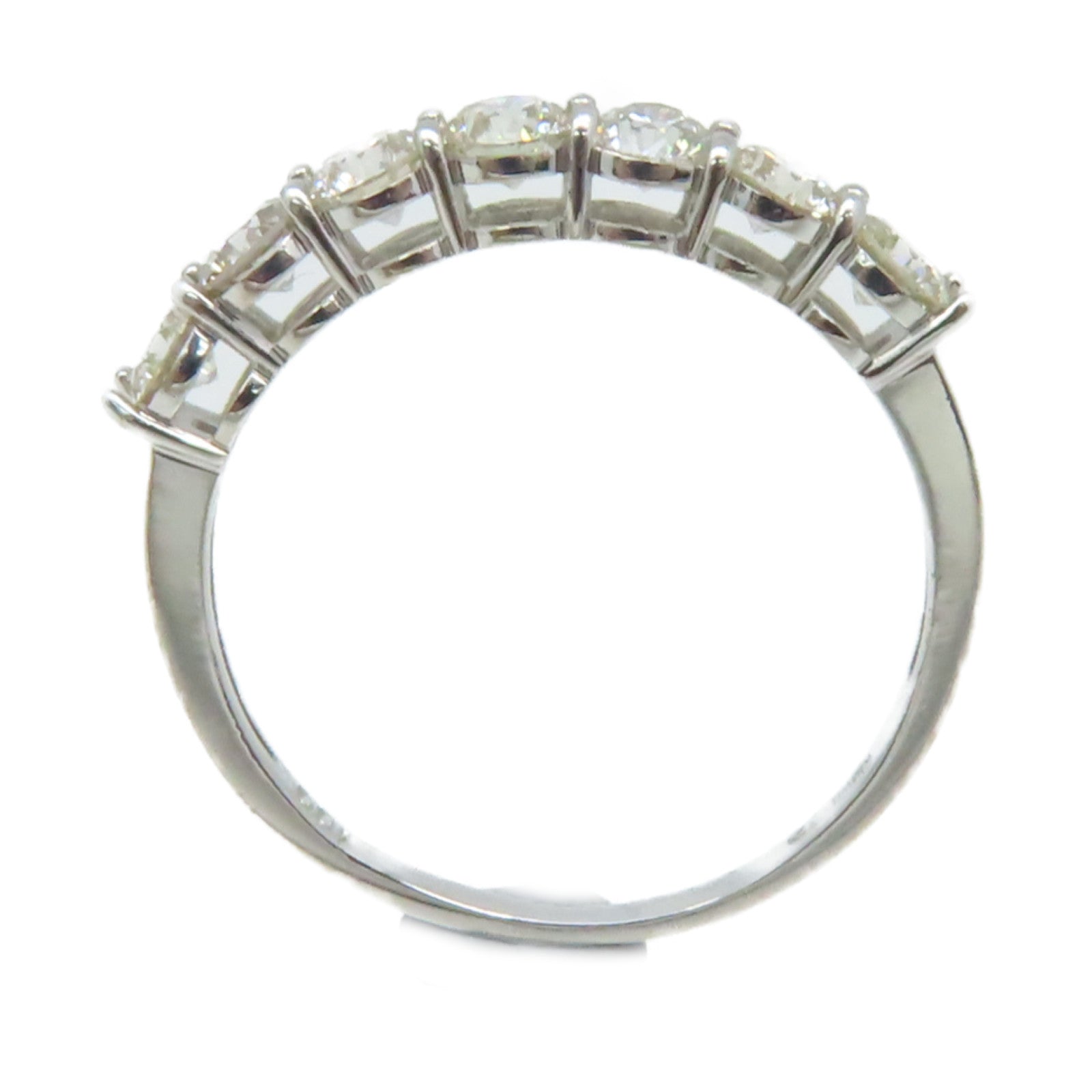 JEWELRY 18K白金Diamond Ring 1.0ct鑽石戒指US#7.75