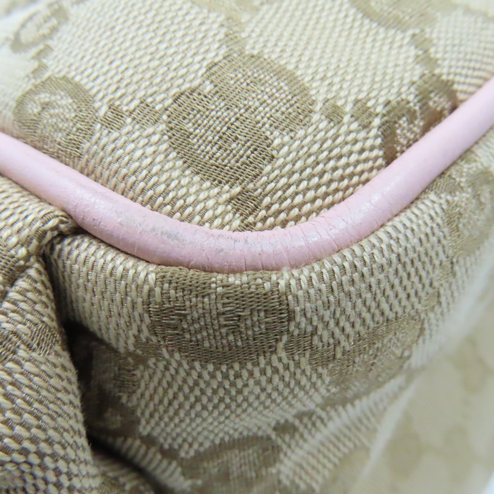 GUCCI GG帆布Shoulder Bag肩背袋啡色
