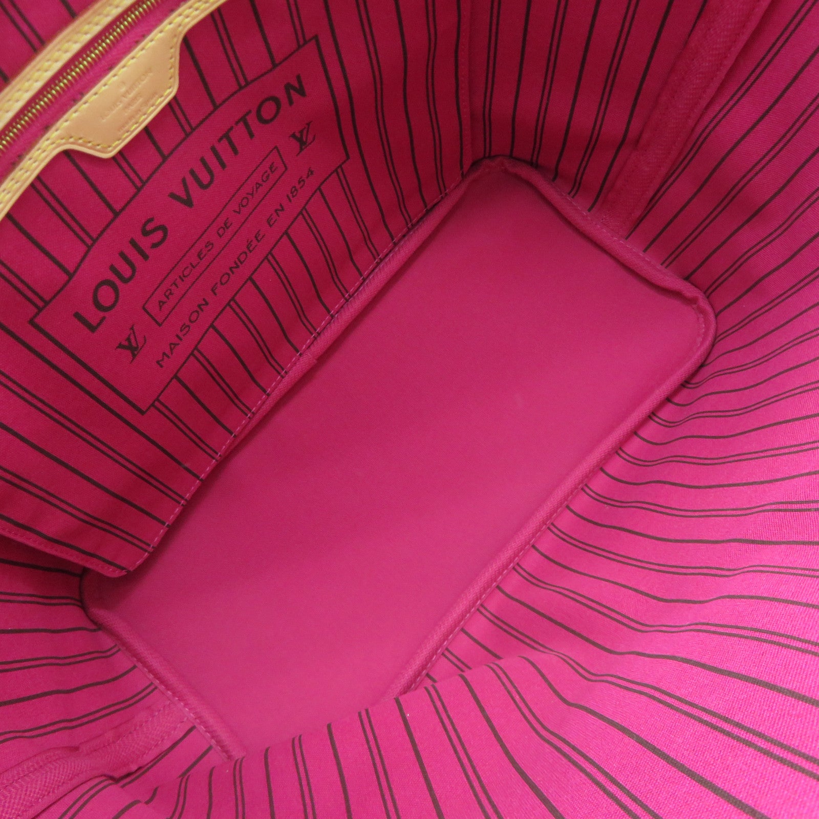 LOUIS VUITTON Monogram Neverfull MM Tote Bag肩背袋啡色