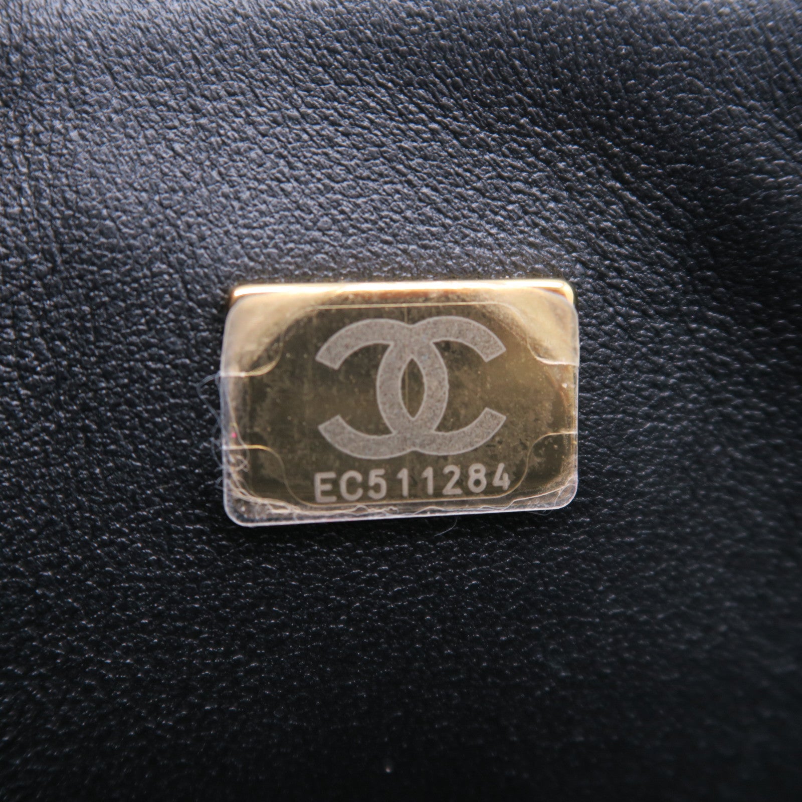 CHANEL 菱格羊皮皮革2 Way Shoulder Bag金扣手挽肩背兩用袋黑色